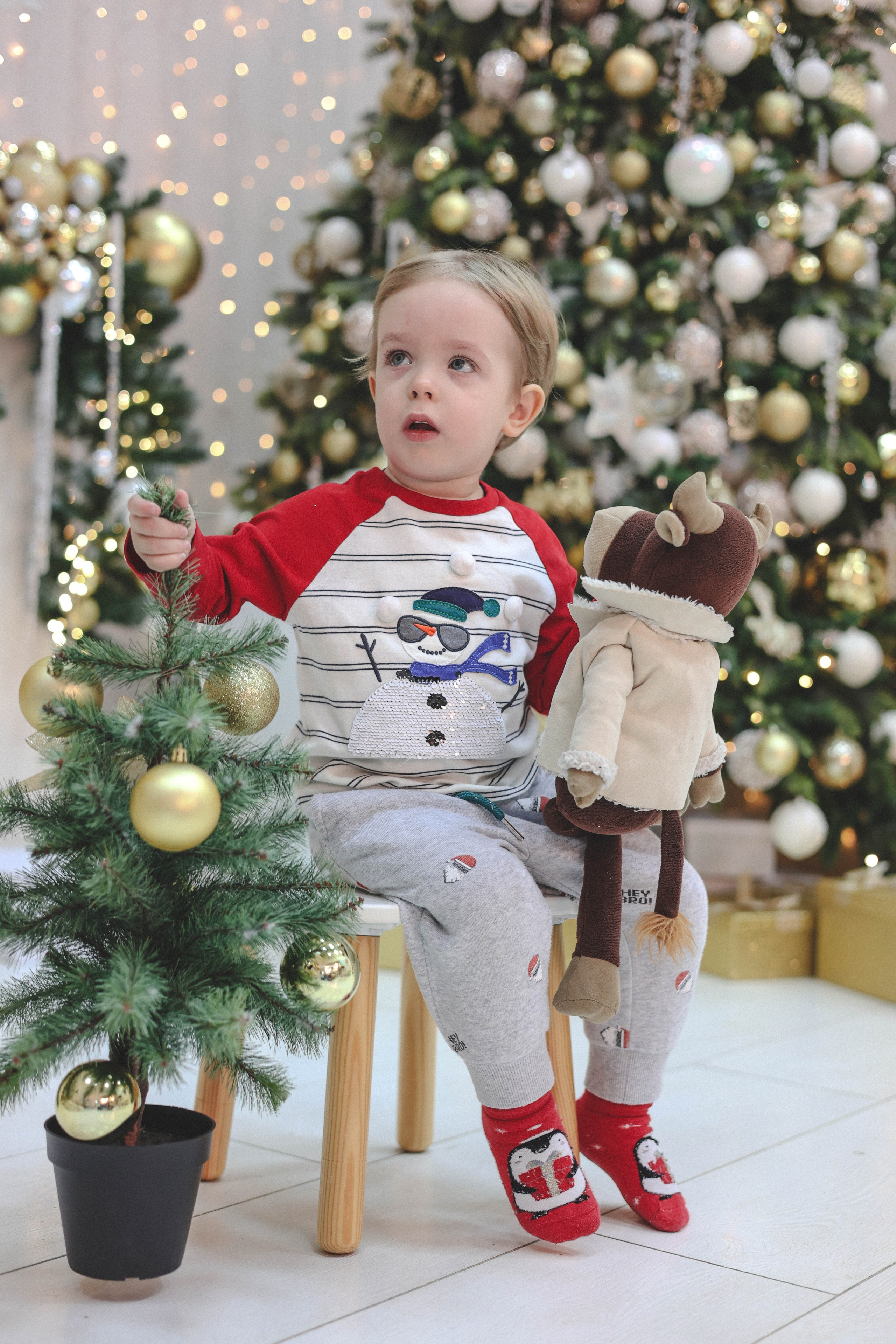 Новогодняя история «Ирина и ее семья». Фотограф в Москве Анастасия Калинина