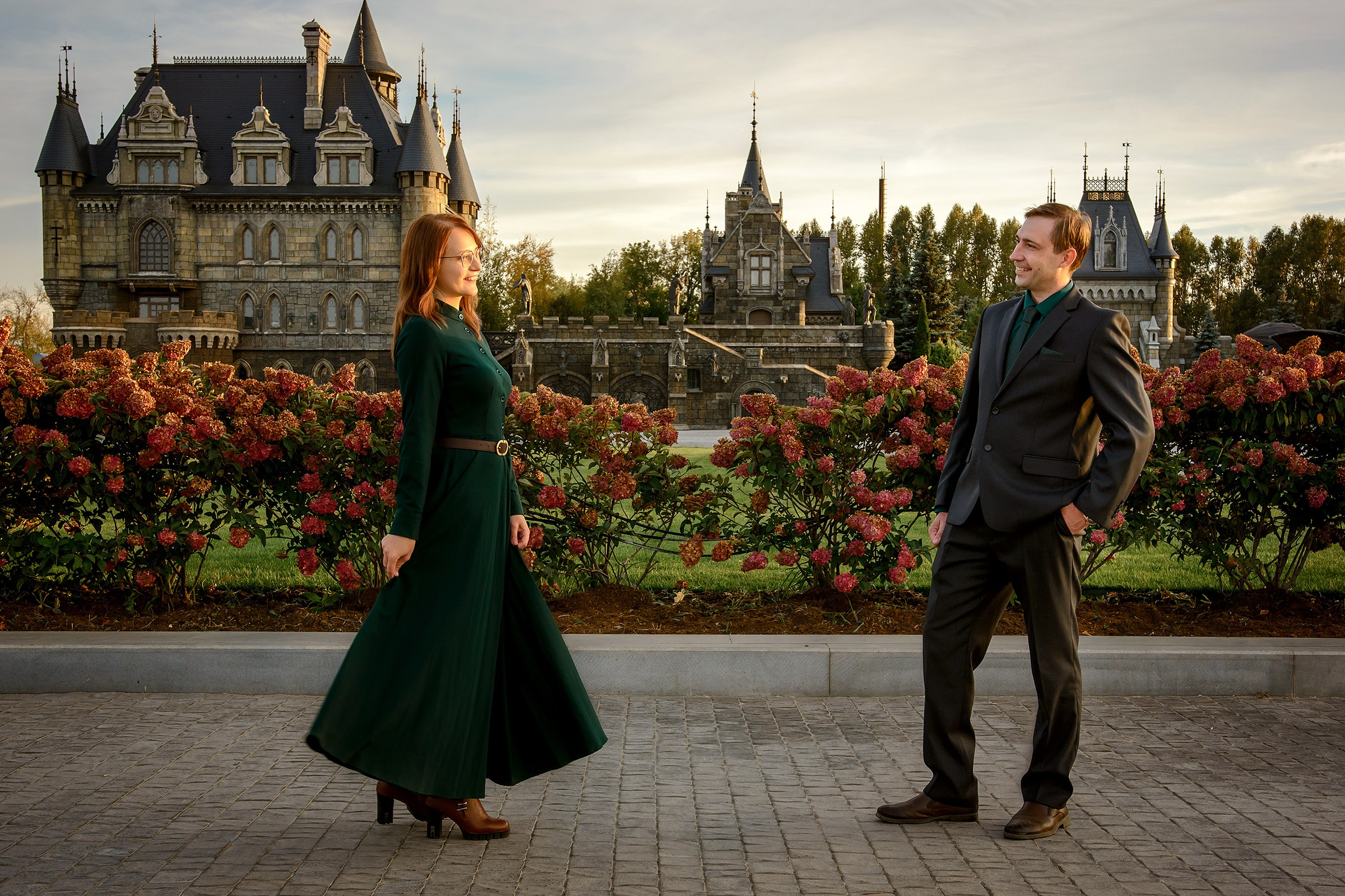 Семейная фотосессия у Замка Гарибальди. Фотограф Оксана Сафонова г. Тольятти