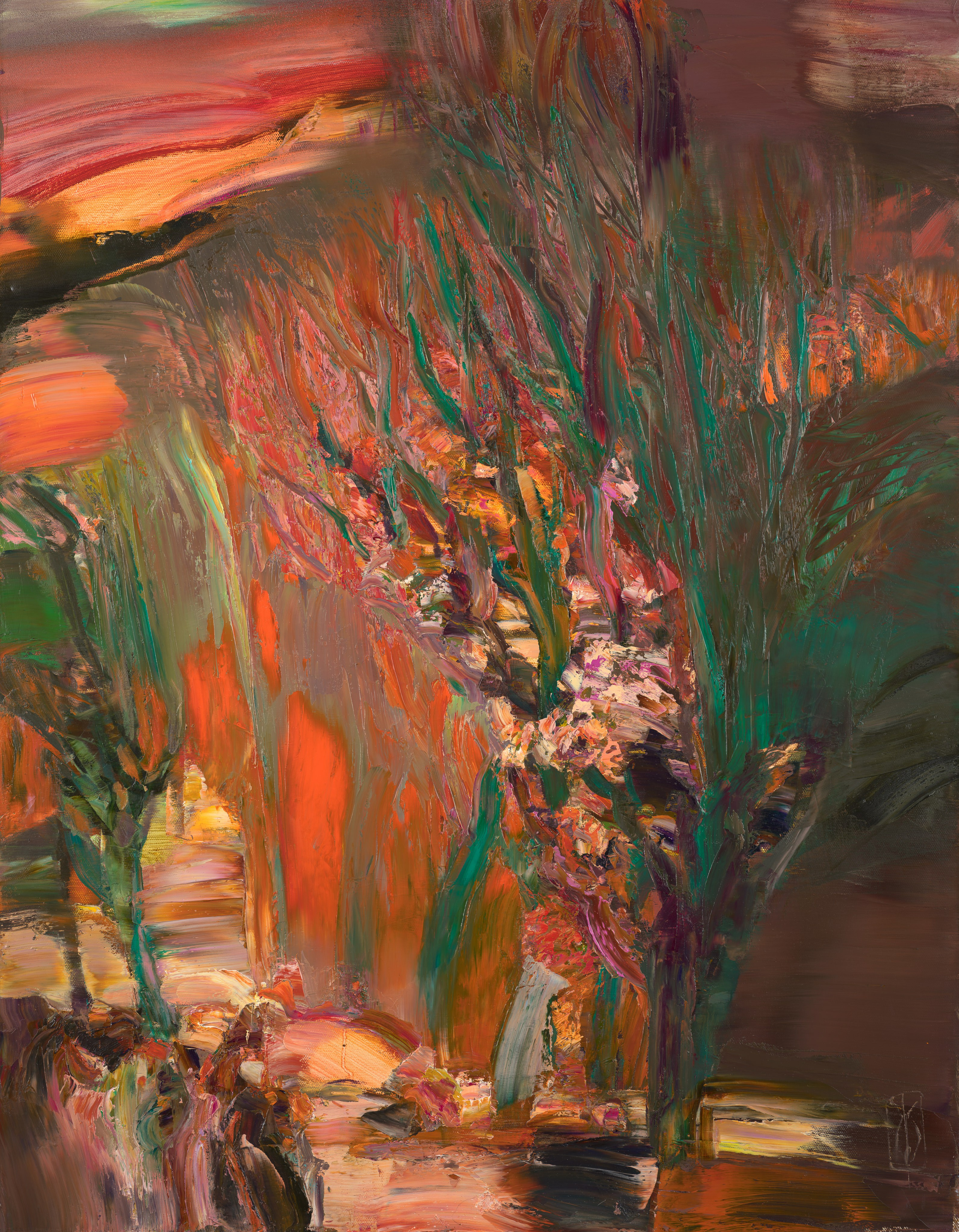 «Долина» - художник Лариса Блохина (холст, масло, 90x70 см, 2024)