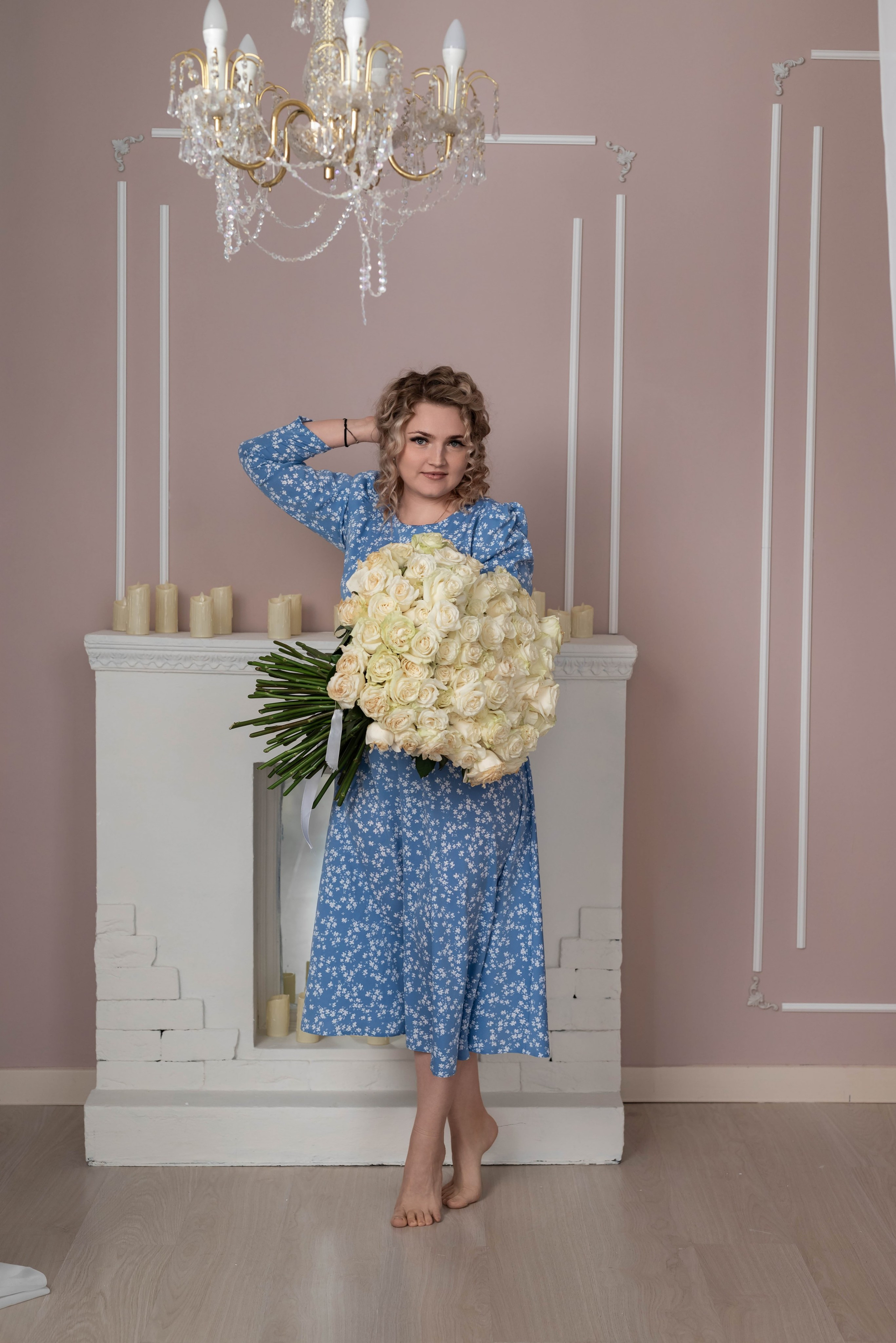 Фотопроект 101 белая роза 2026 год. Фотограф в городе Салават