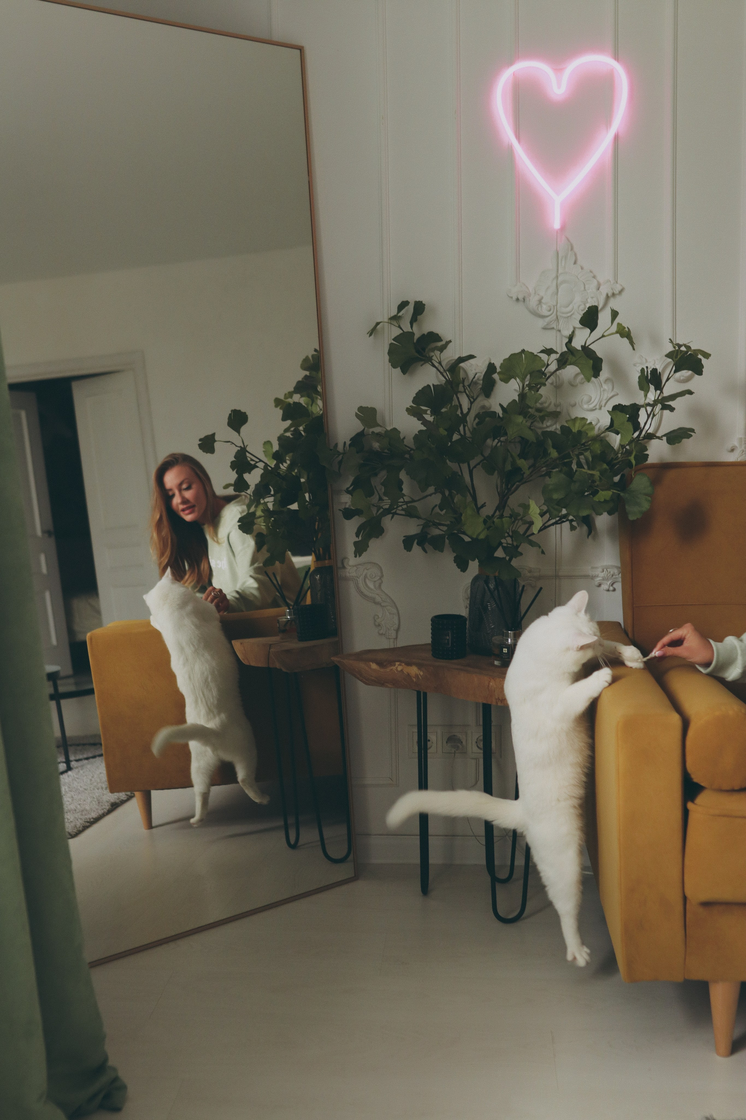 Фотосъёмка Ани и Оливки дома. Фотограф Самара Лена Мандарин