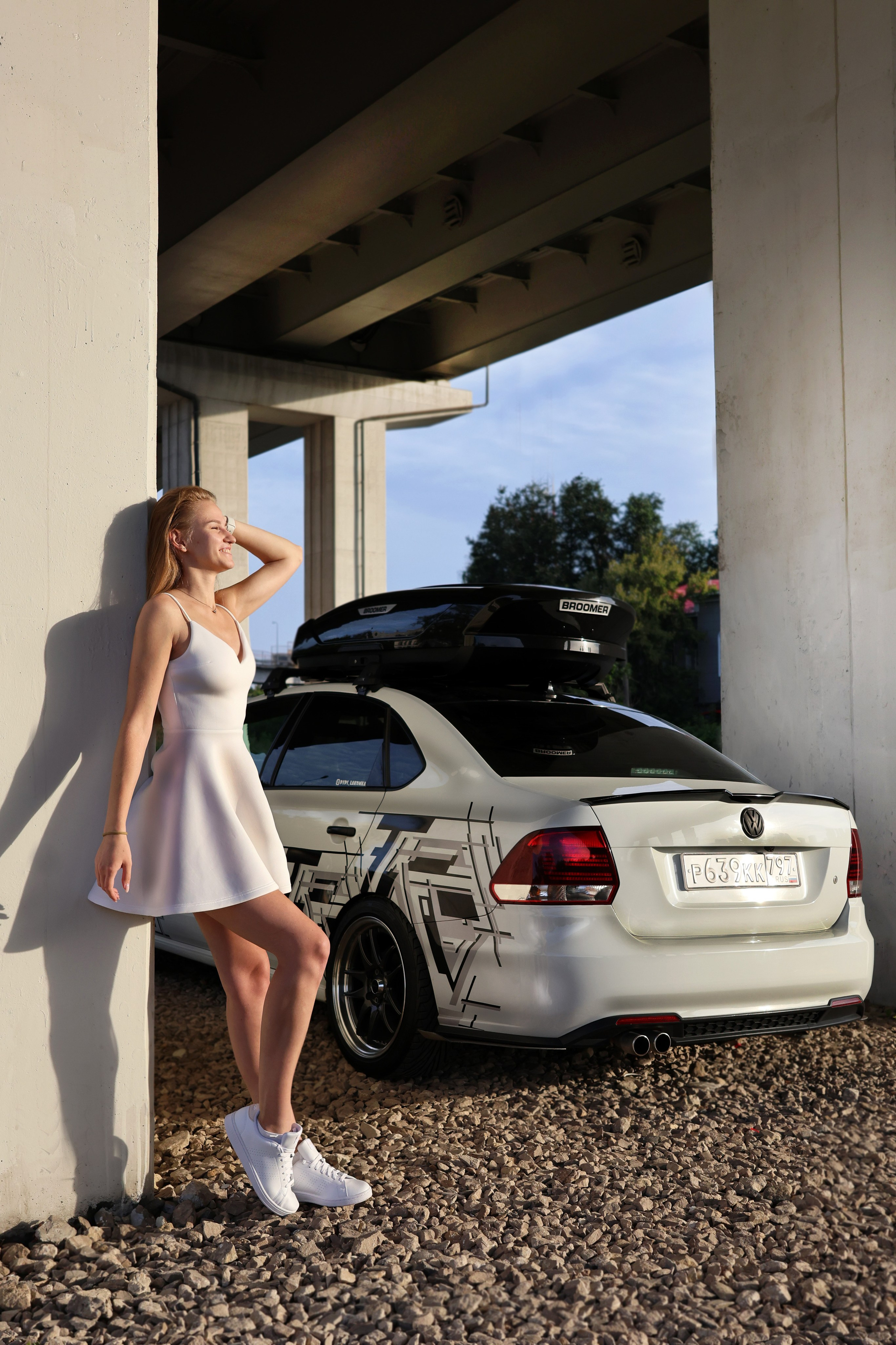 Алёна & White Polo. Фотограф Анна Гаврилова