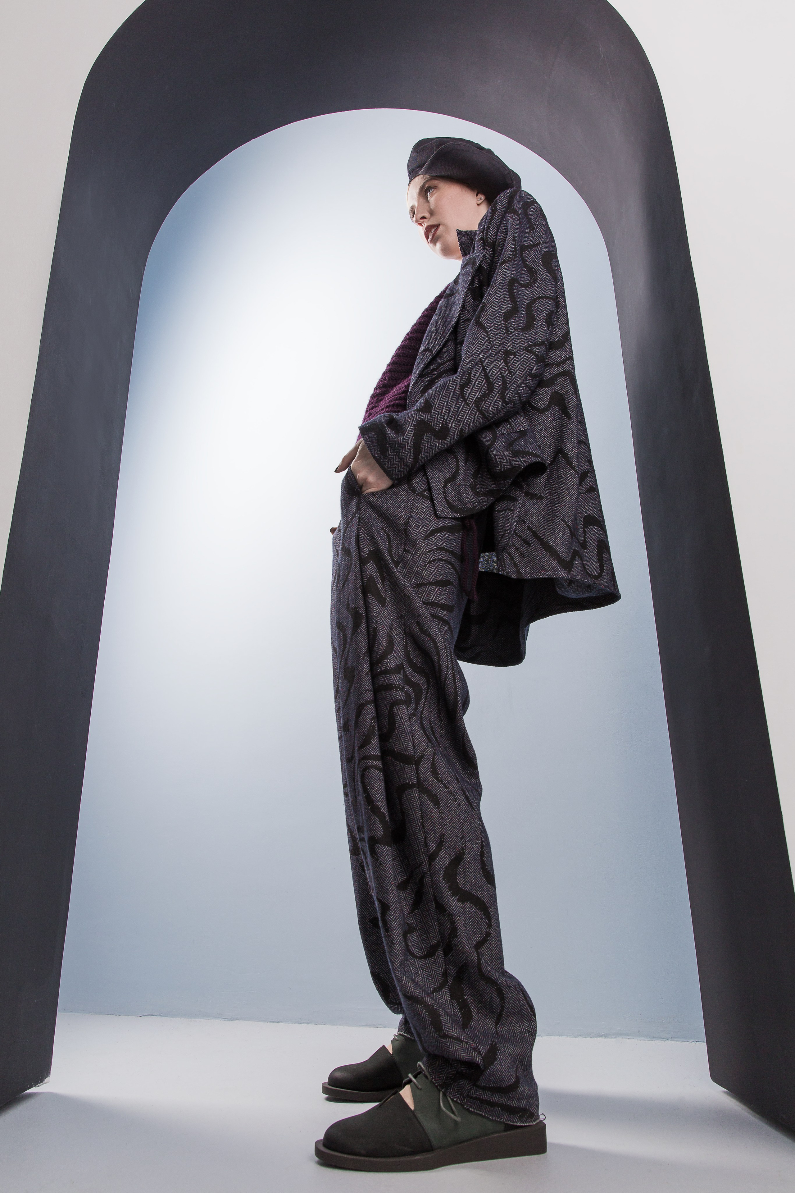 LookBook Winter 2022-2023 fo CROKI. Photographer Anna Arzamastseva