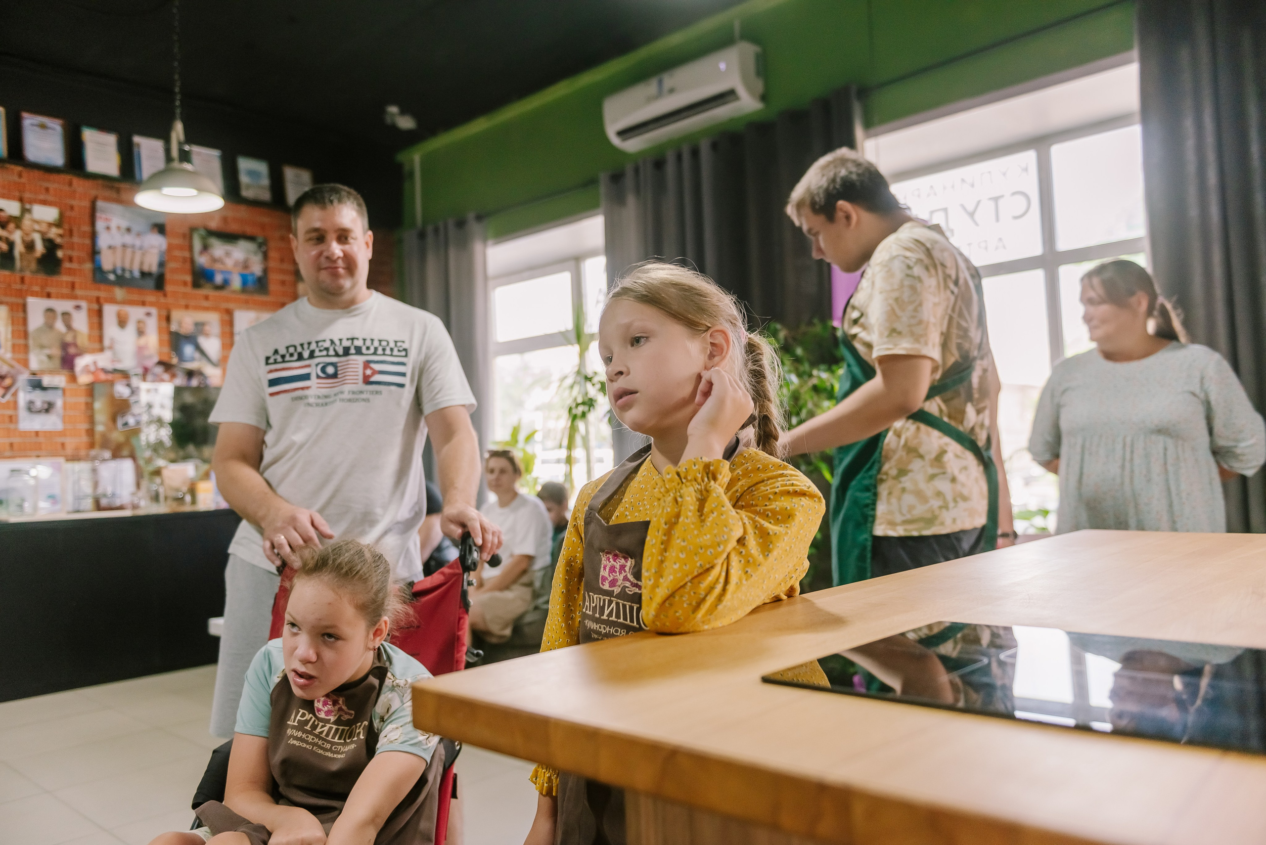 Инклюзивная кухня добра в Артишок 30. 07.35. Детский фотограф, семейный фотограф и репортажи в Кемерово
