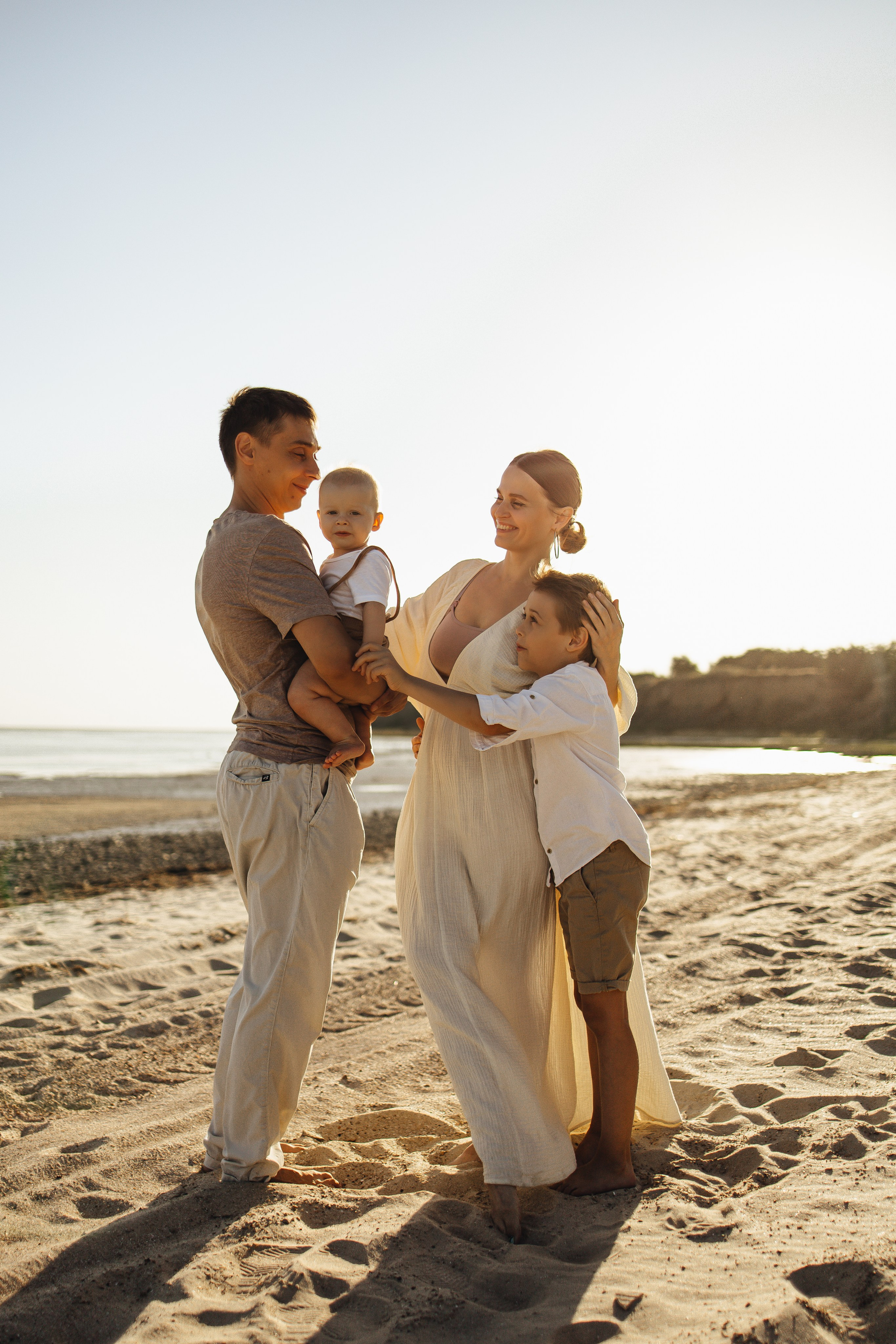 Летняя история на берегу. Семейный и детский фотограф, таганрог, ростов-на-дону