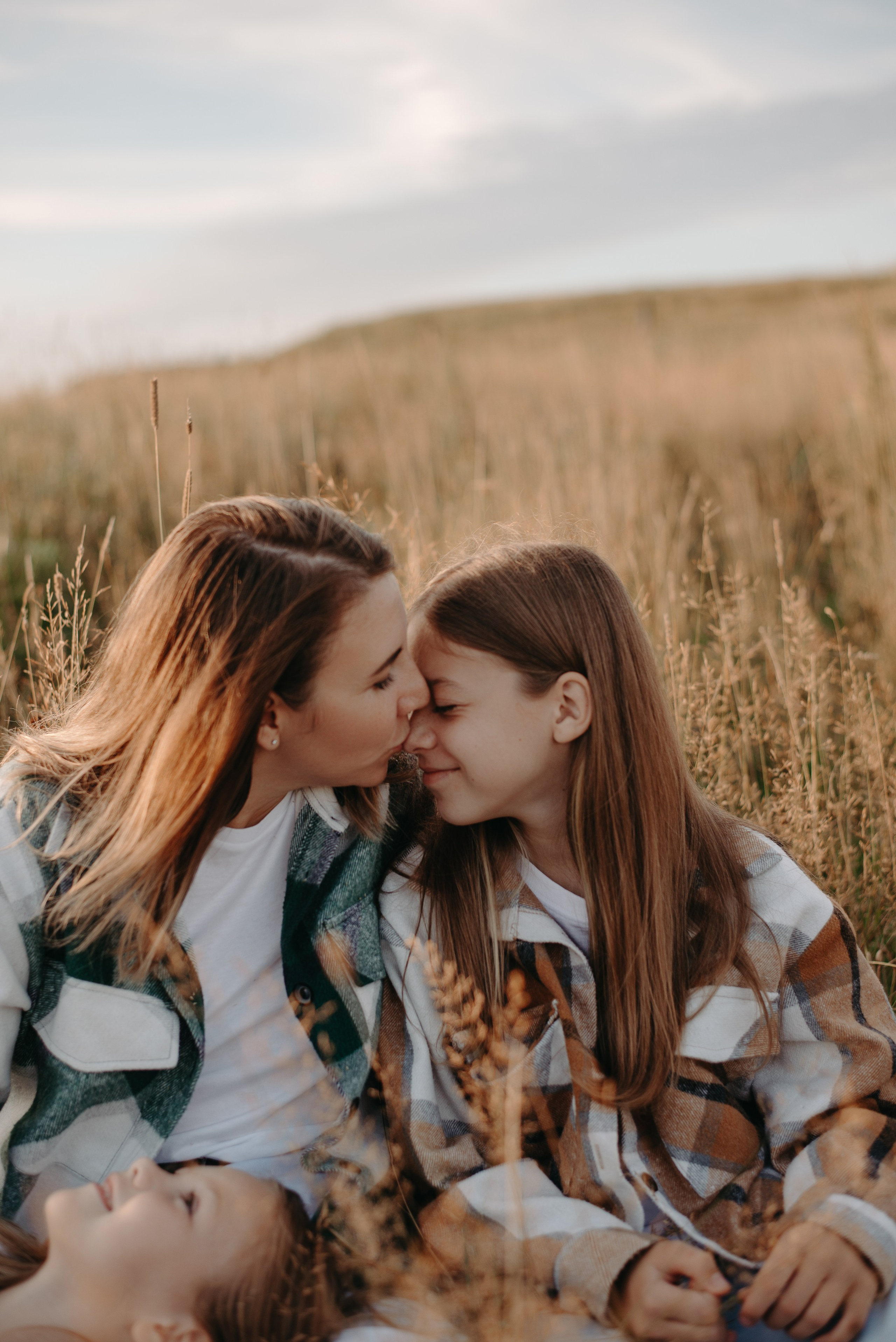 Наташа, Соня и Ксюша. Ирина Метелица фотограф на Шикотане