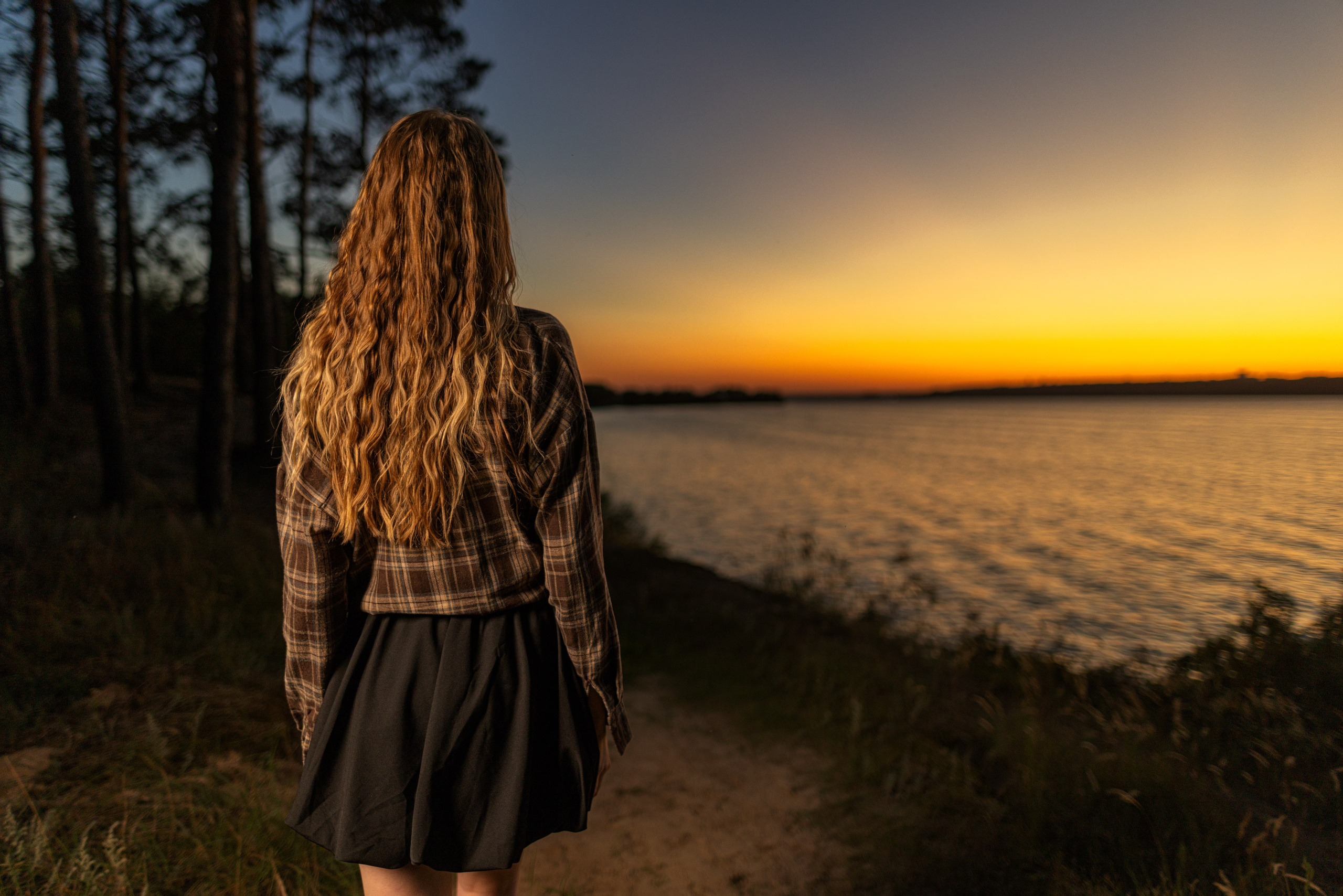 Вечерний фотосет с Ксенией на побережье с дополнительным светом для «себя». Дмитрий Шульгин, портретный фотограф в Воронеже
