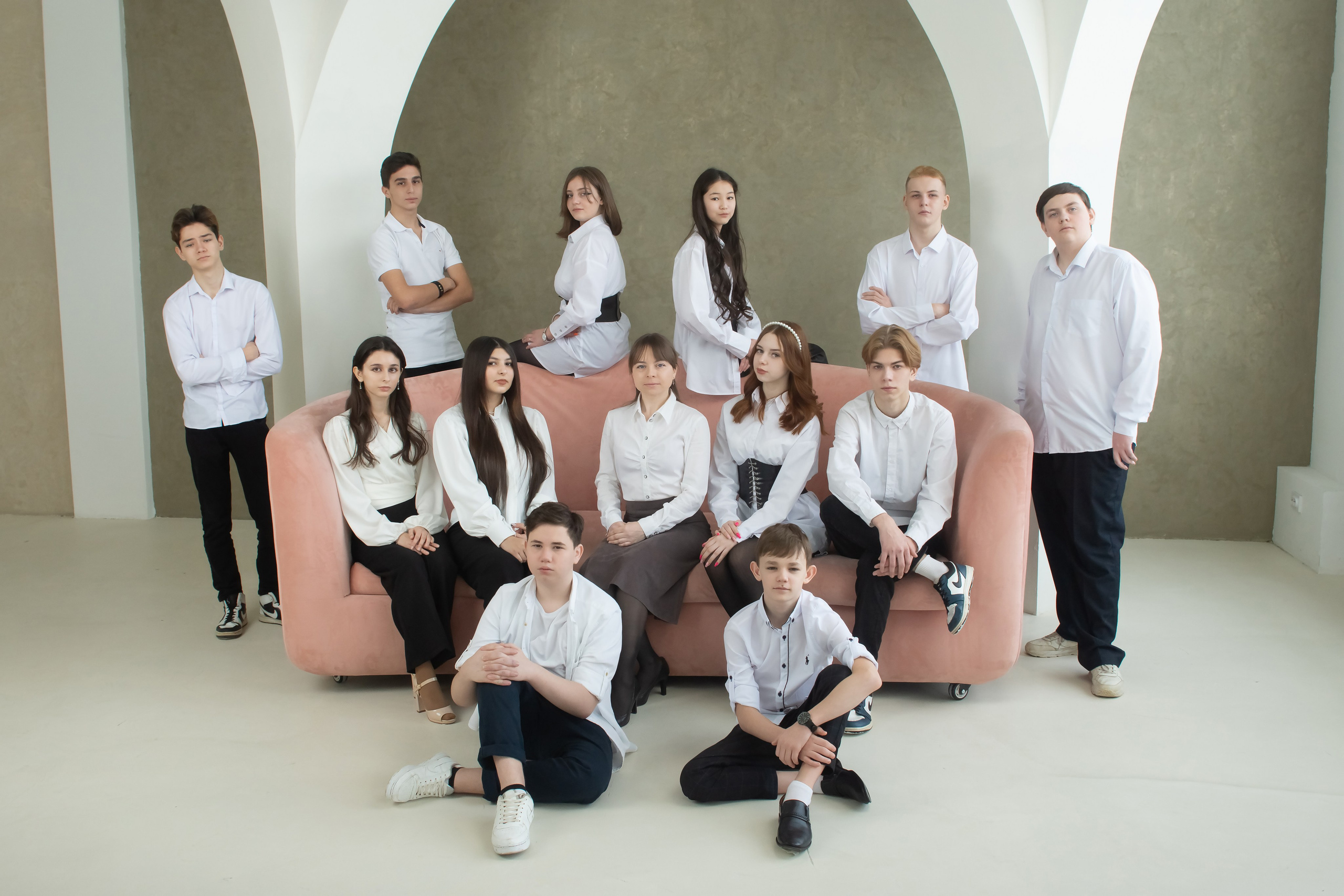 Студийная фотосессия на выпускной альбом. Ольга Плаксина фотограф в Саратове