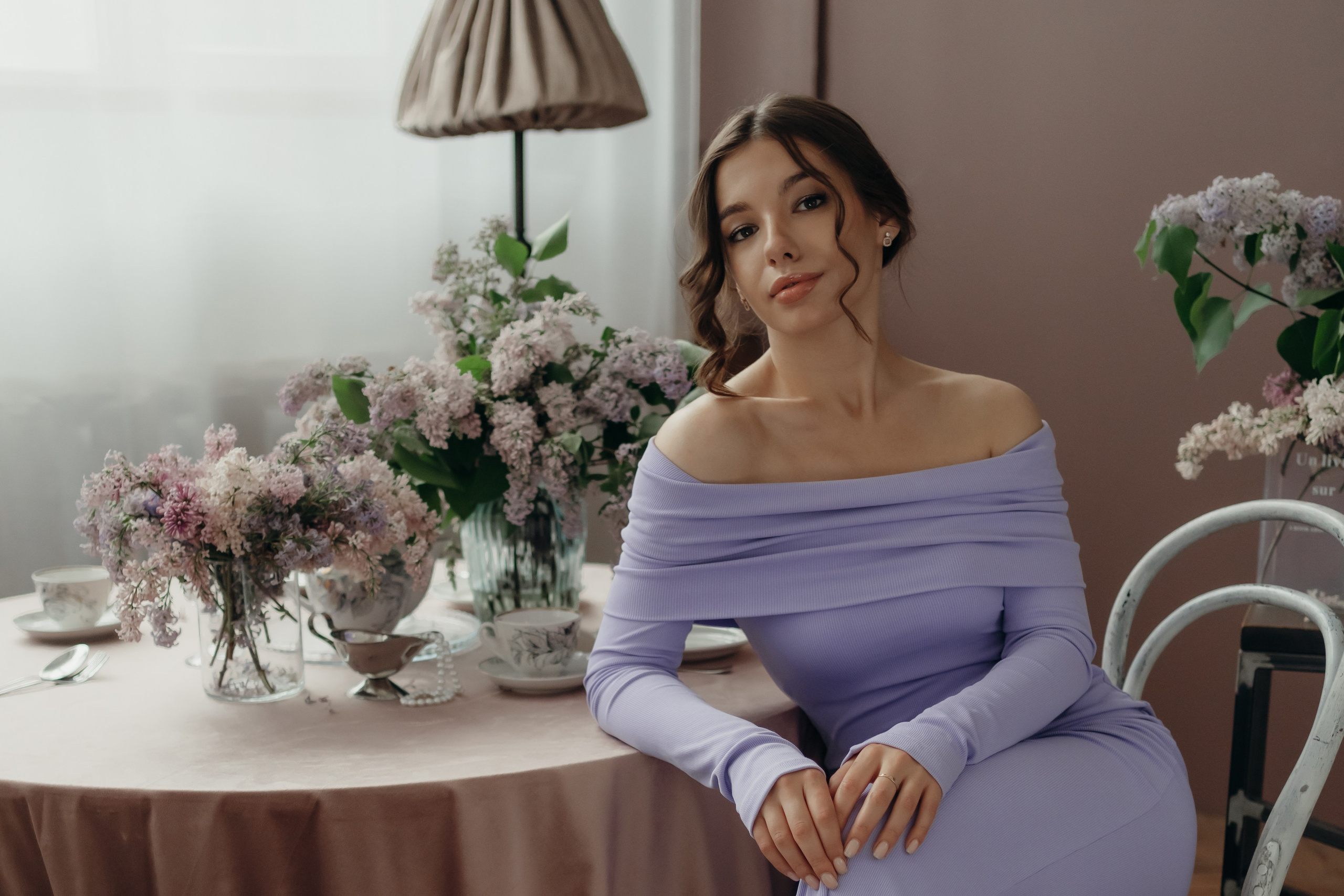 Женская фотосессия в студии в Архангельске. Портретный и свадебный фотограф в Архангельске Елизавета Стрекаловская