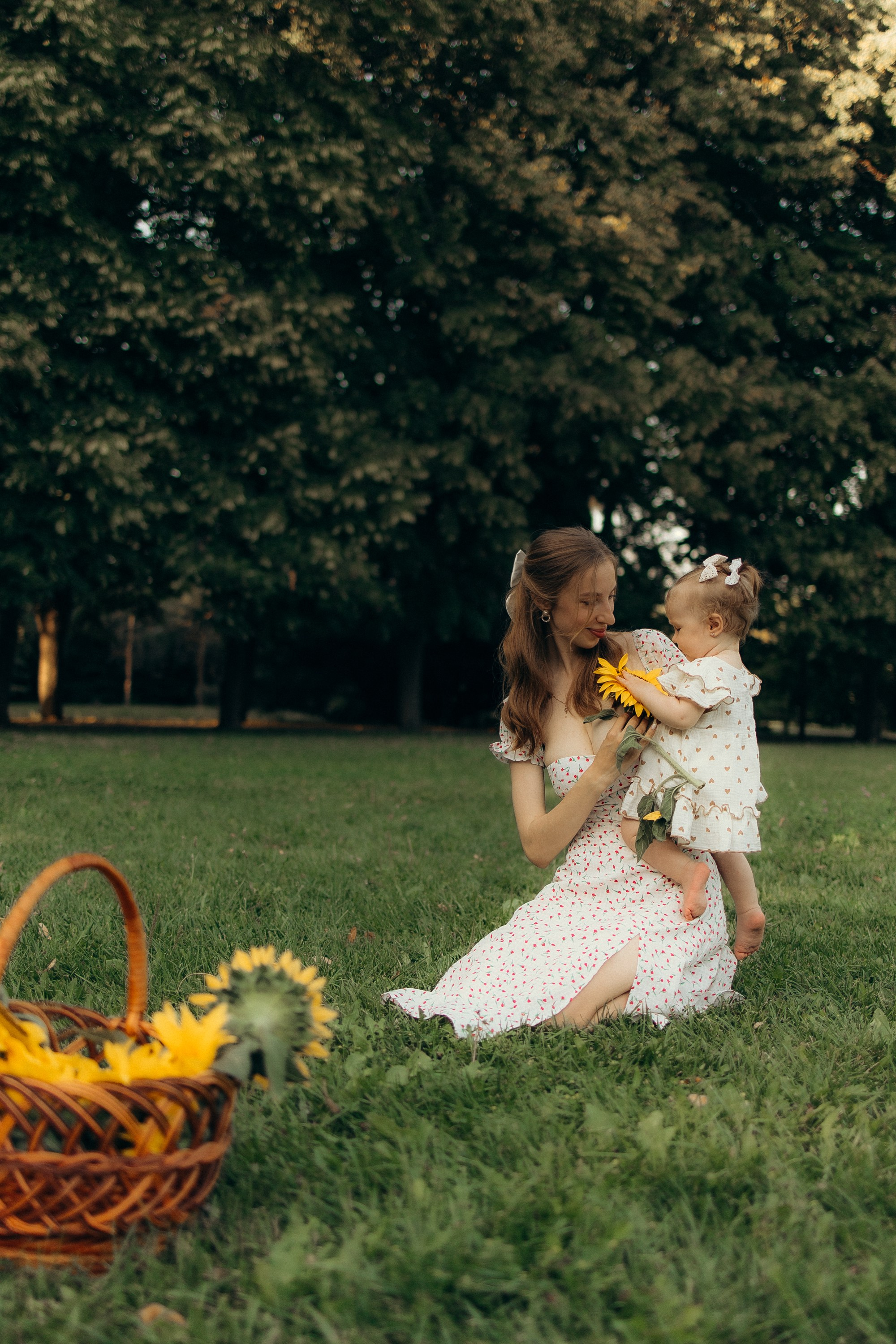 Игорь, Мария и Анютка — дендрарий. Семейный фотограф в Краснодаре Храмова Анна