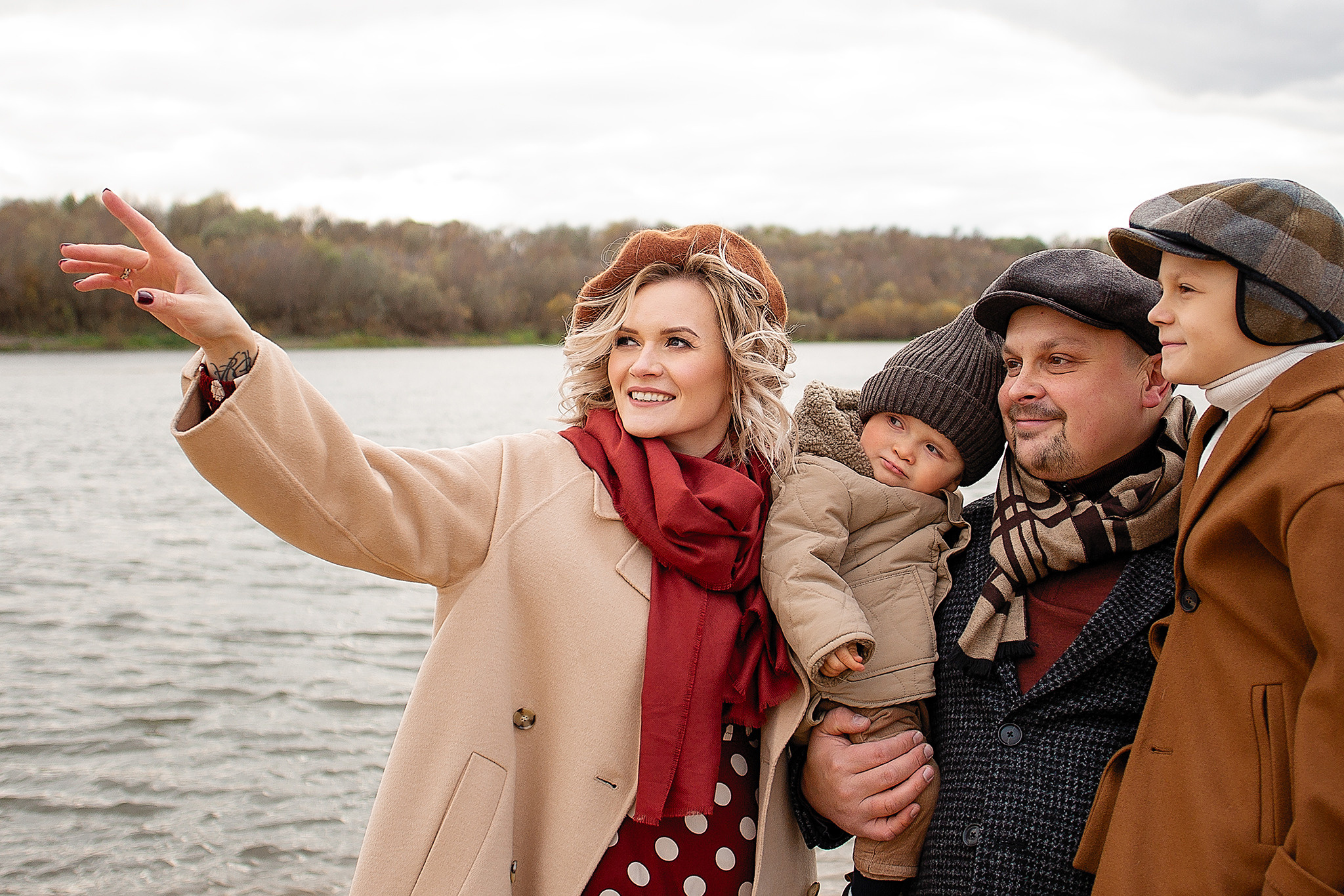 Прогулка по Оке. Семейный фотограф в Москве Марина Петра