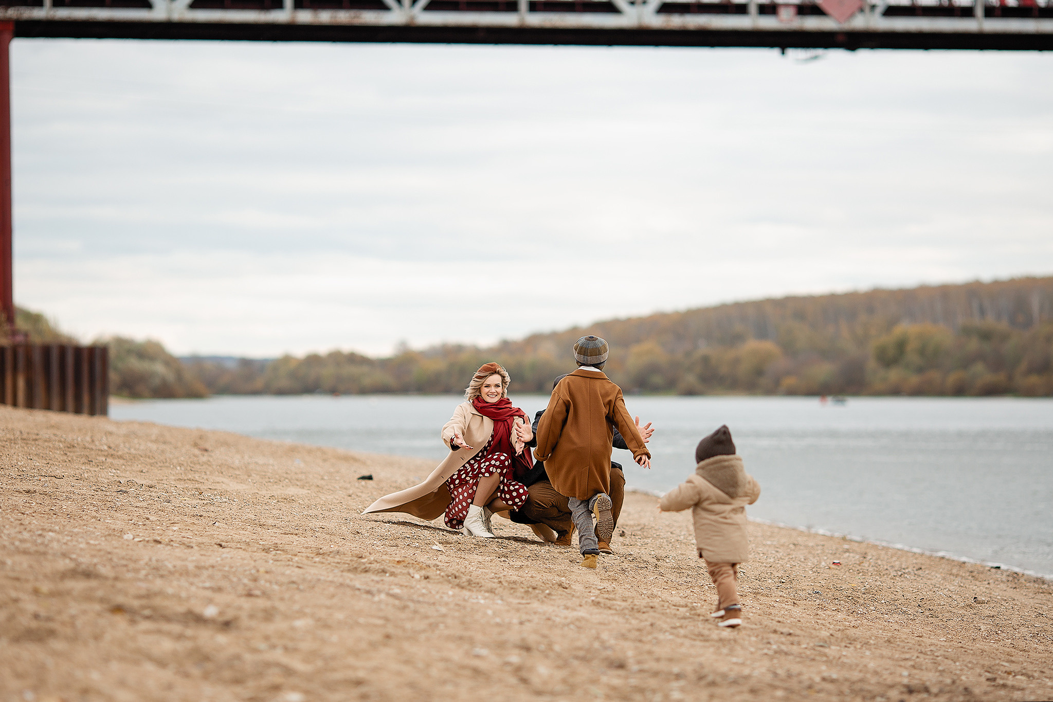 Прогулка по Оке. Семейный фотограф в Москве Марина Петра