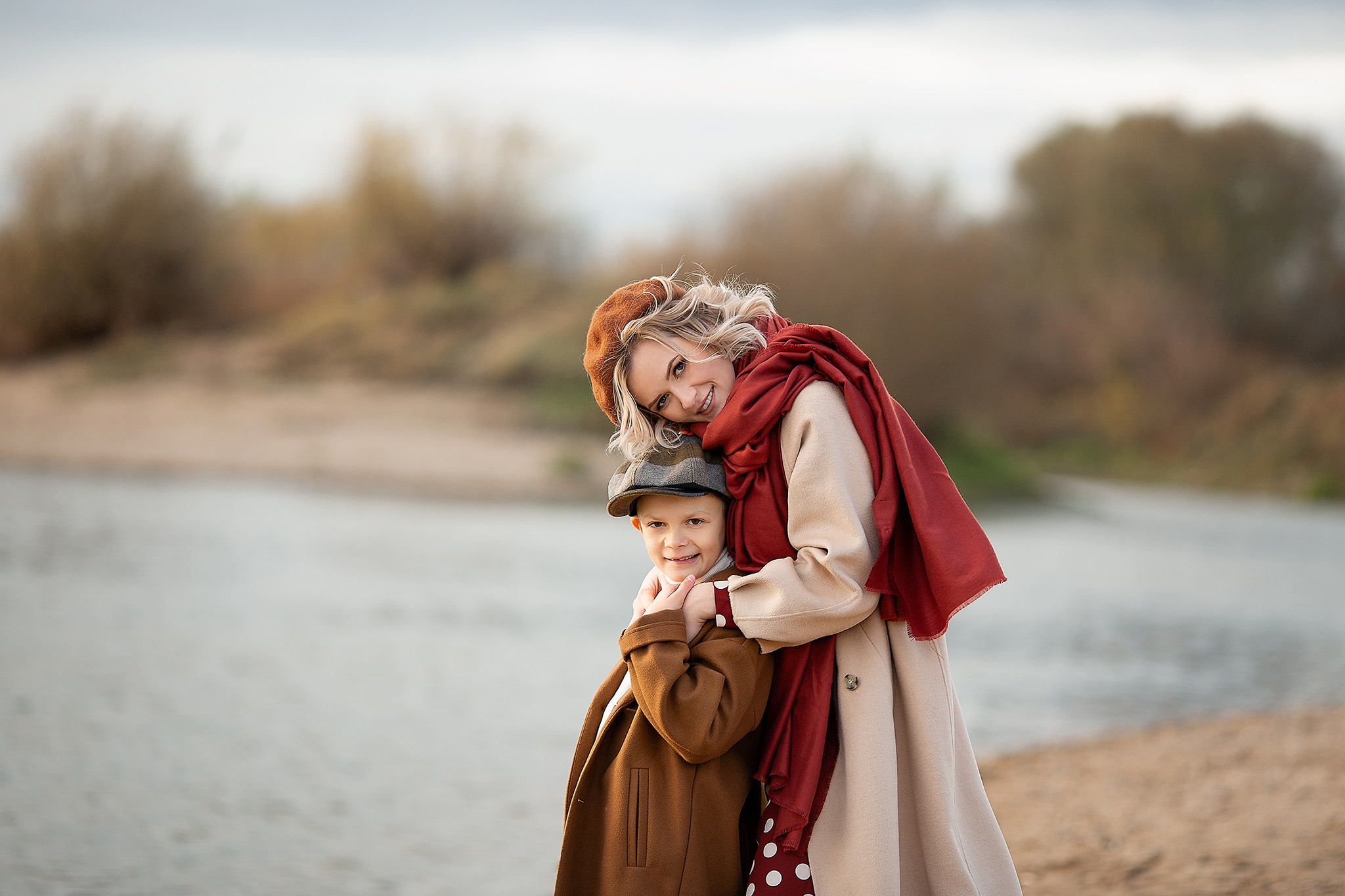 Прогулка по Оке. Семейный фотограф в Москве Марина Петра