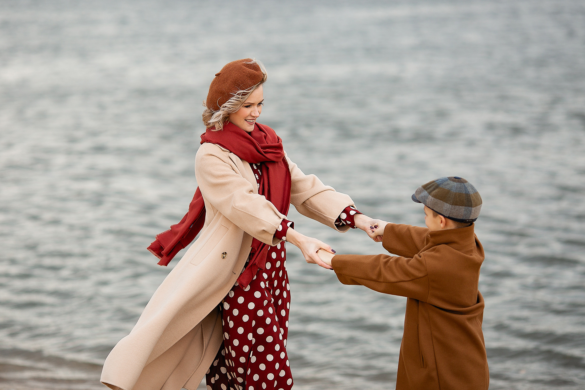 Прогулка по Оке. Семейный фотограф в Москве Марина Петра