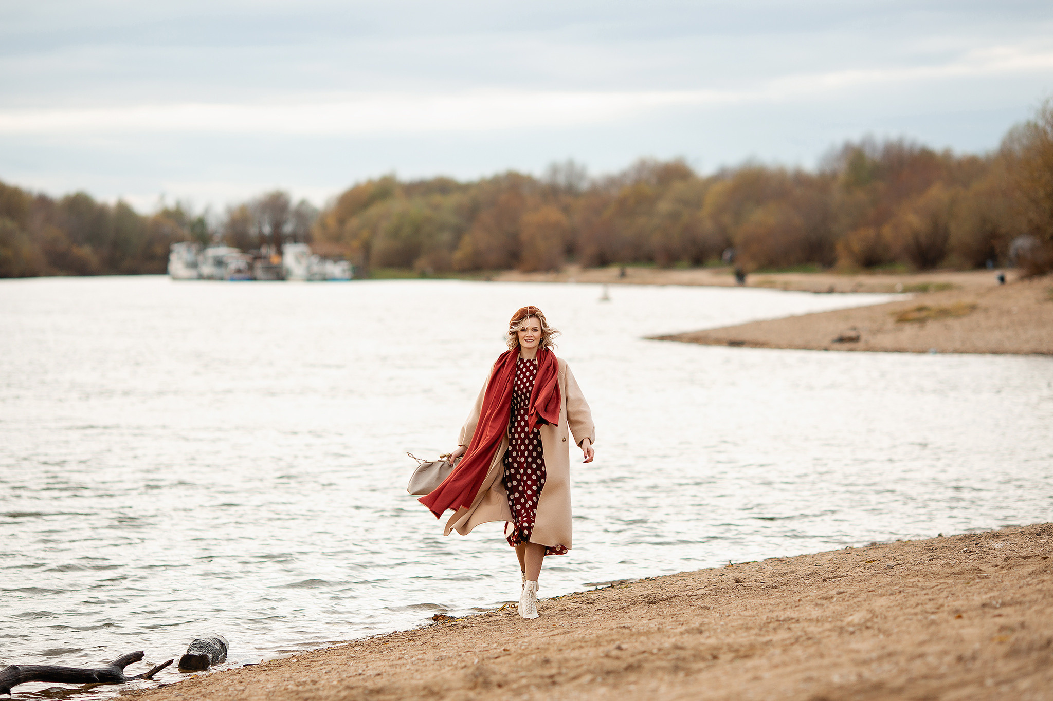 Прогулка по Оке. Семейный фотограф в Москве Марина Петра
