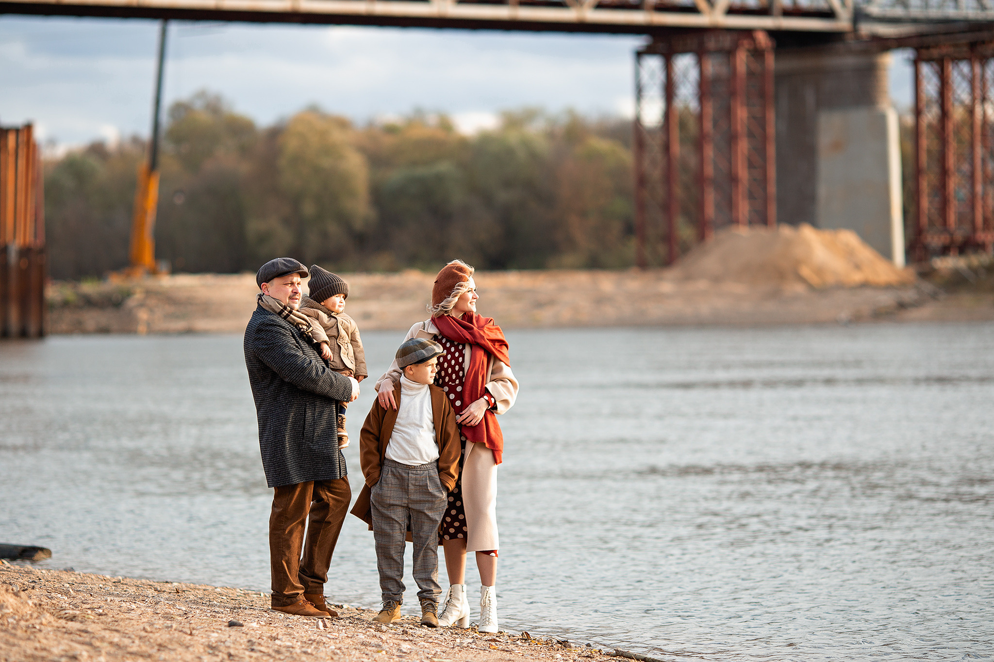 Прогулка по Оке. Семейный фотограф в Москве Марина Петра