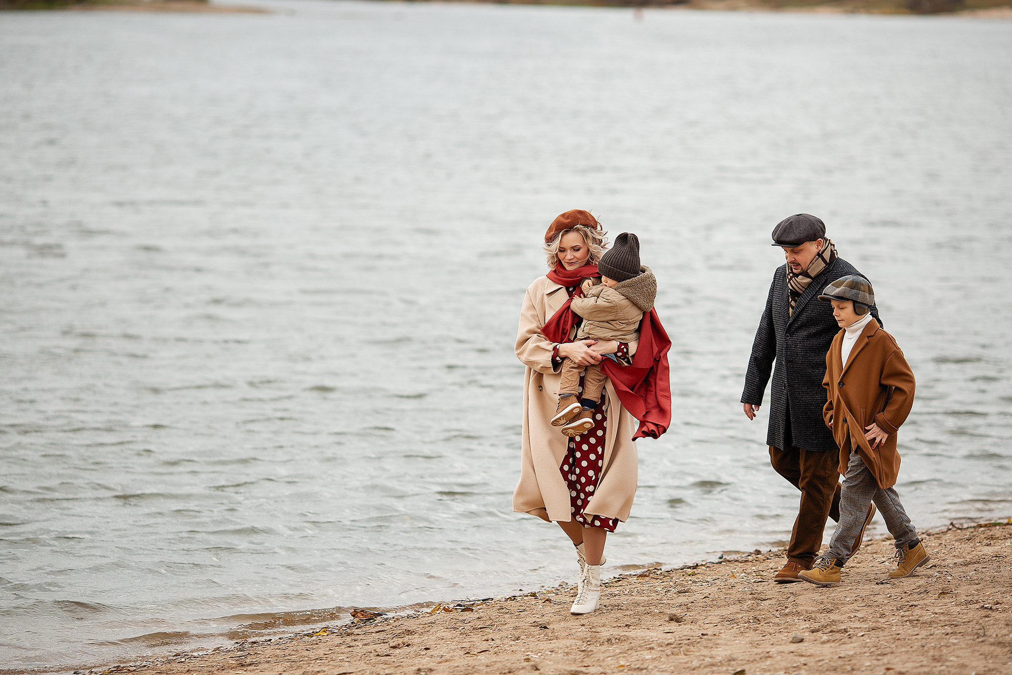 Прогулка по Оке. Семейный фотограф в Москве Марина Петра