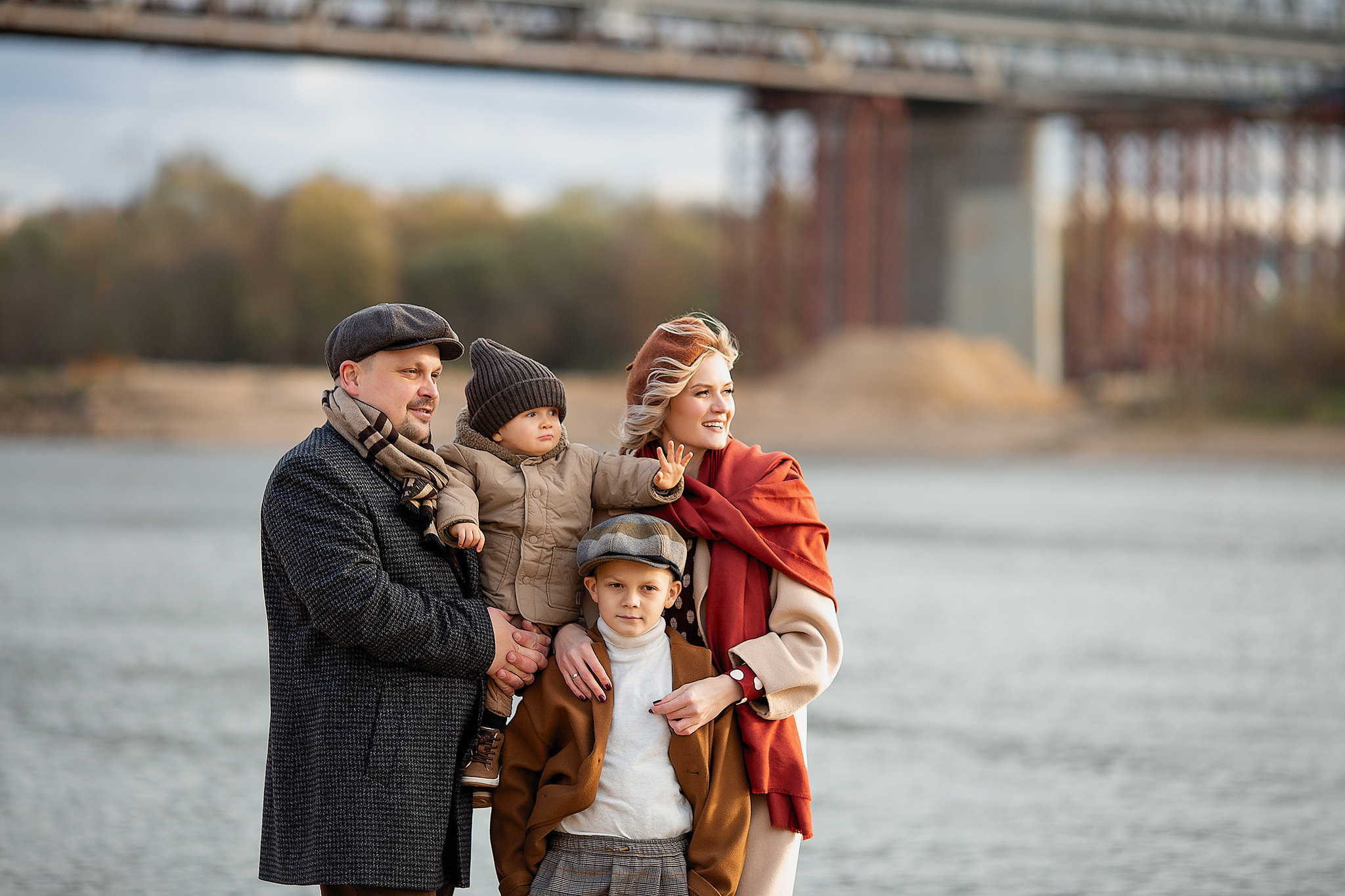 Прогулка по Оке. Семейный фотограф в Москве Марина Петра
