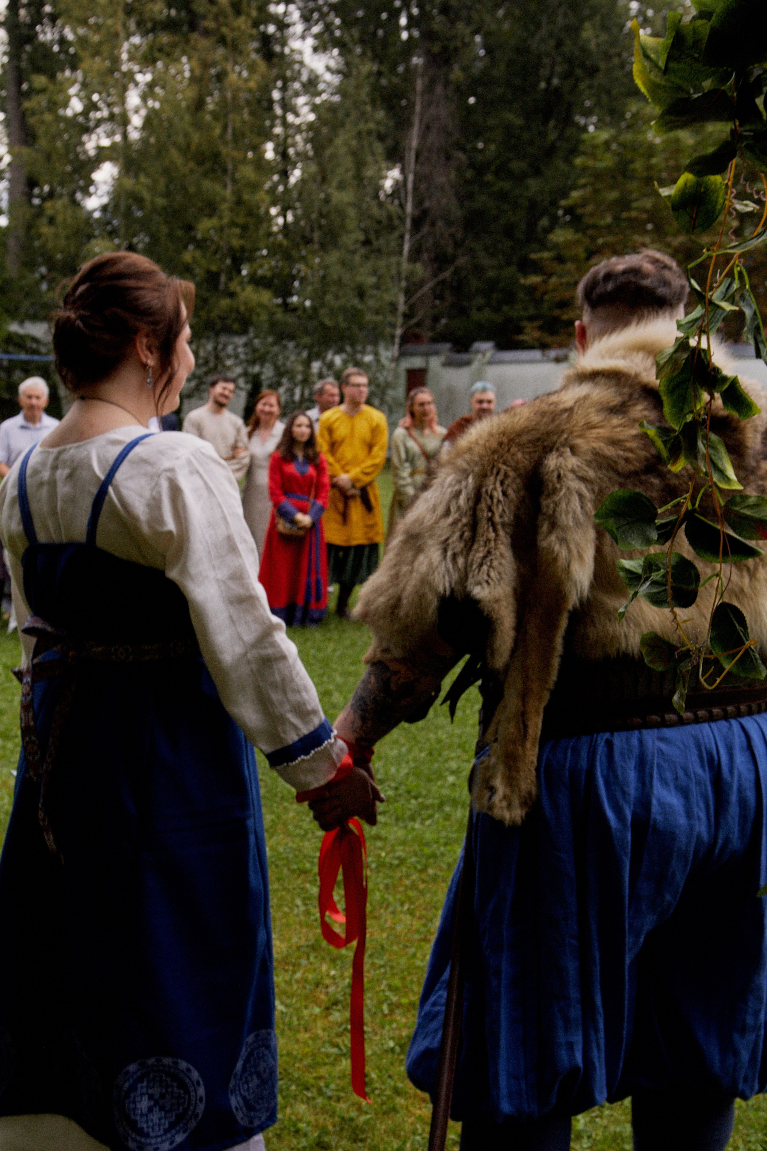 Юлия и Антон. Выездная роспись в стиле викингов. Фотограф лавстори Москва/МО Приятелева Ангелина