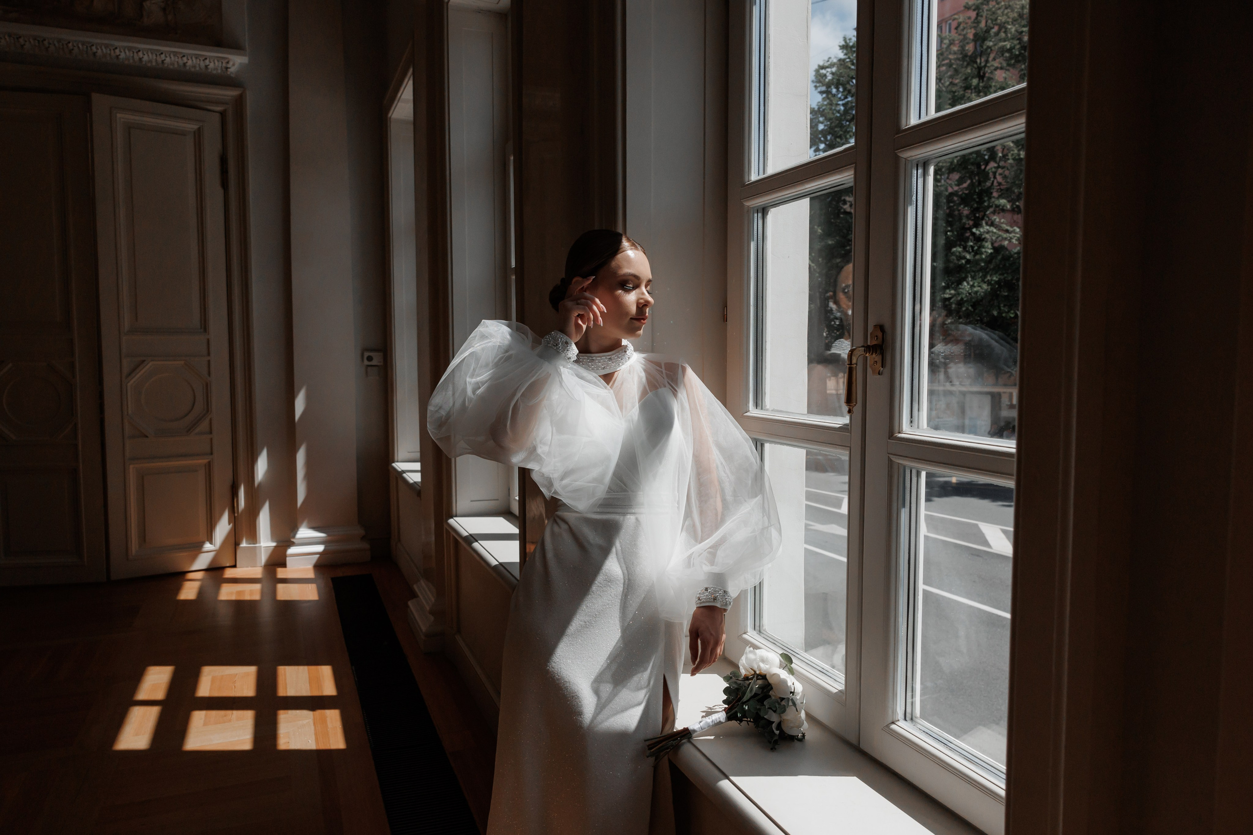 Анна и Сергей, Особняк Муравьевых-Апостолов, прогулка по ВДНХ, ресторан «Домик в саду». Свадебный и репортажный фотограф (Москва, Королев и другие)