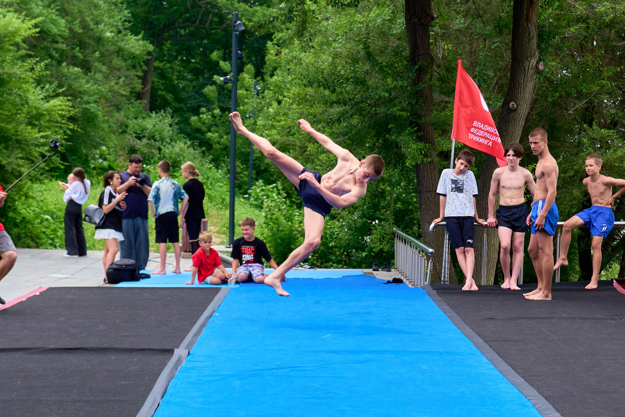 День спорта. Фотограф во Владивостоке