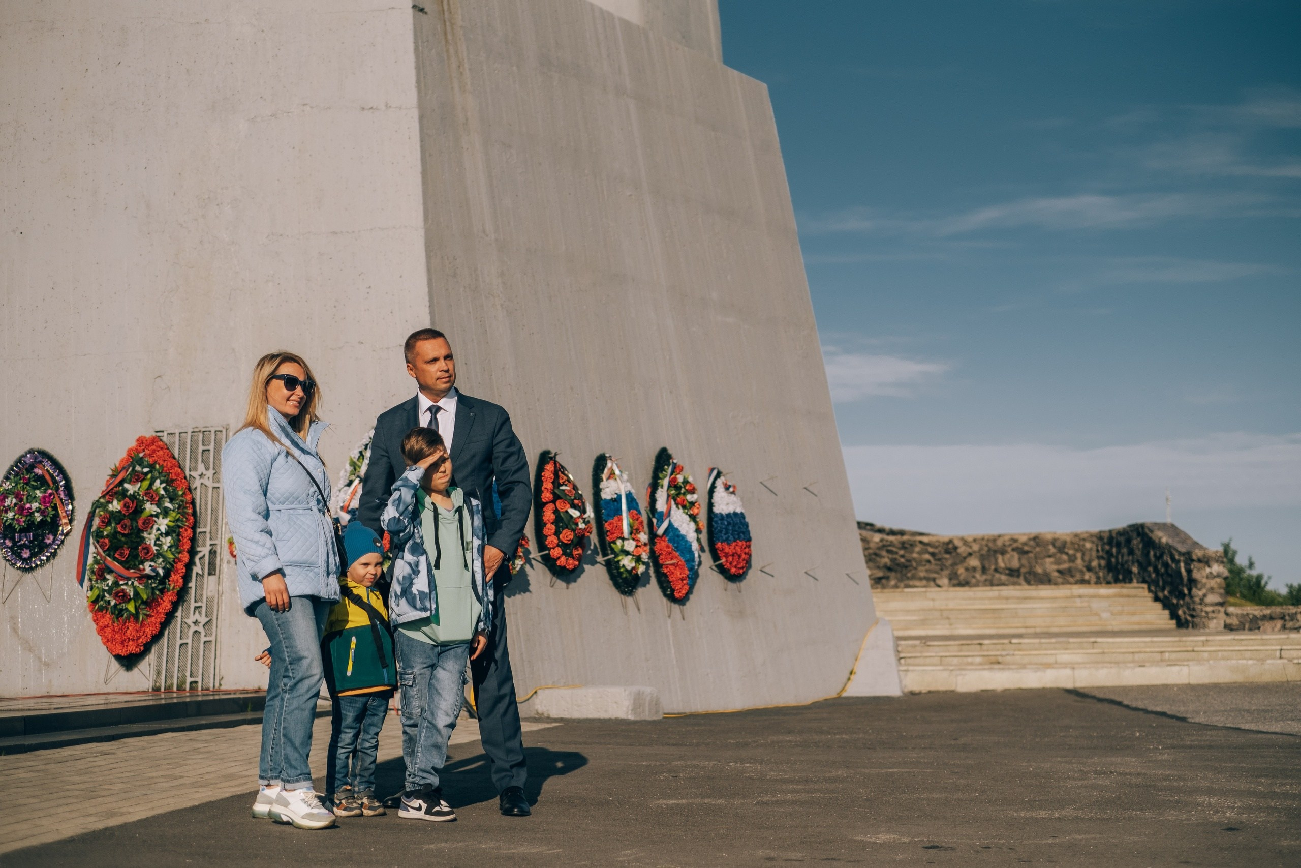 Репортаж церемонии «Путь Победы». Фотограф в Мурманске Полина Аленовская