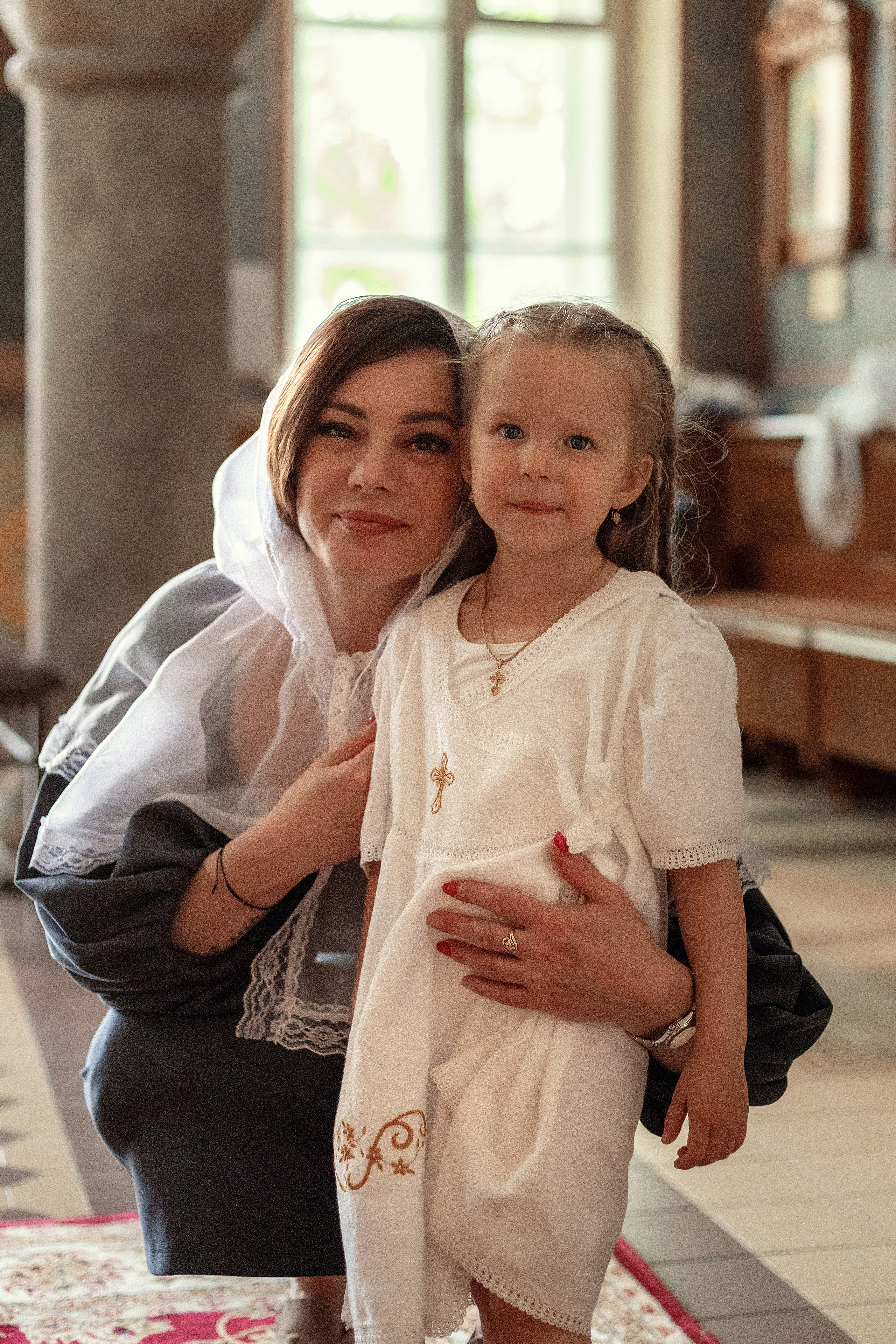 Крещение Анны. ТОП Фотограф на Крещение и Венчание Железногорск Алексей Мещеряков