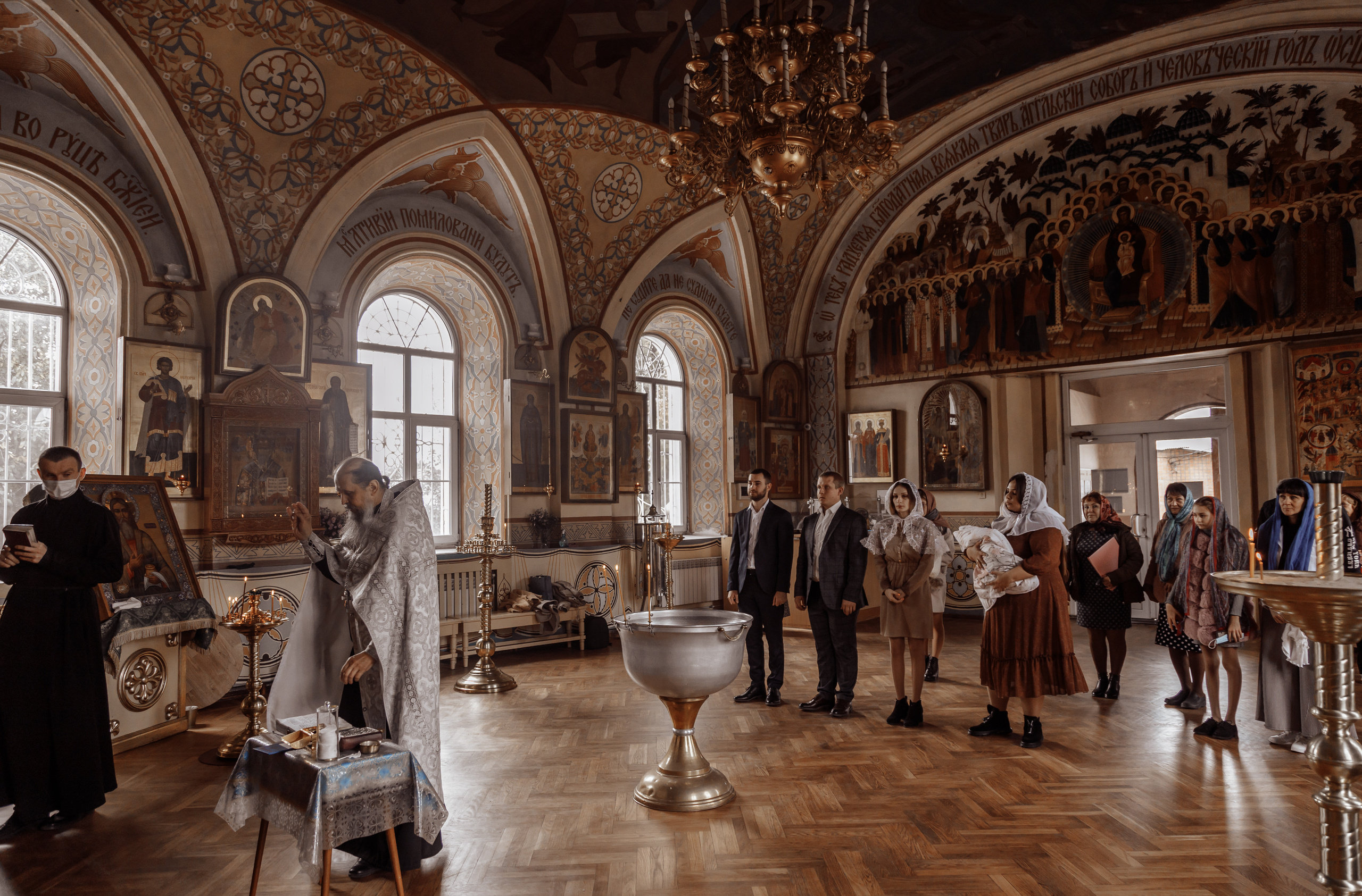 Таинство Крещения Мирославы. Семейный фотограф в Таганроге Виктория Макаренко