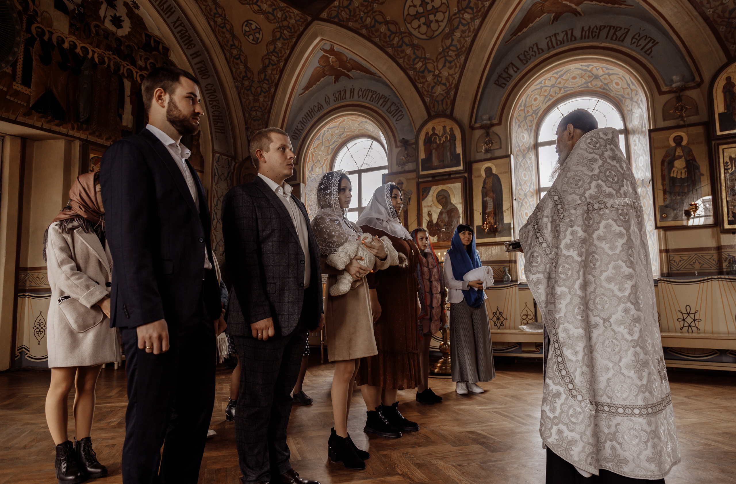 Таинство Крещения Мирославы. Семейный фотограф в Таганроге Виктория Макаренко