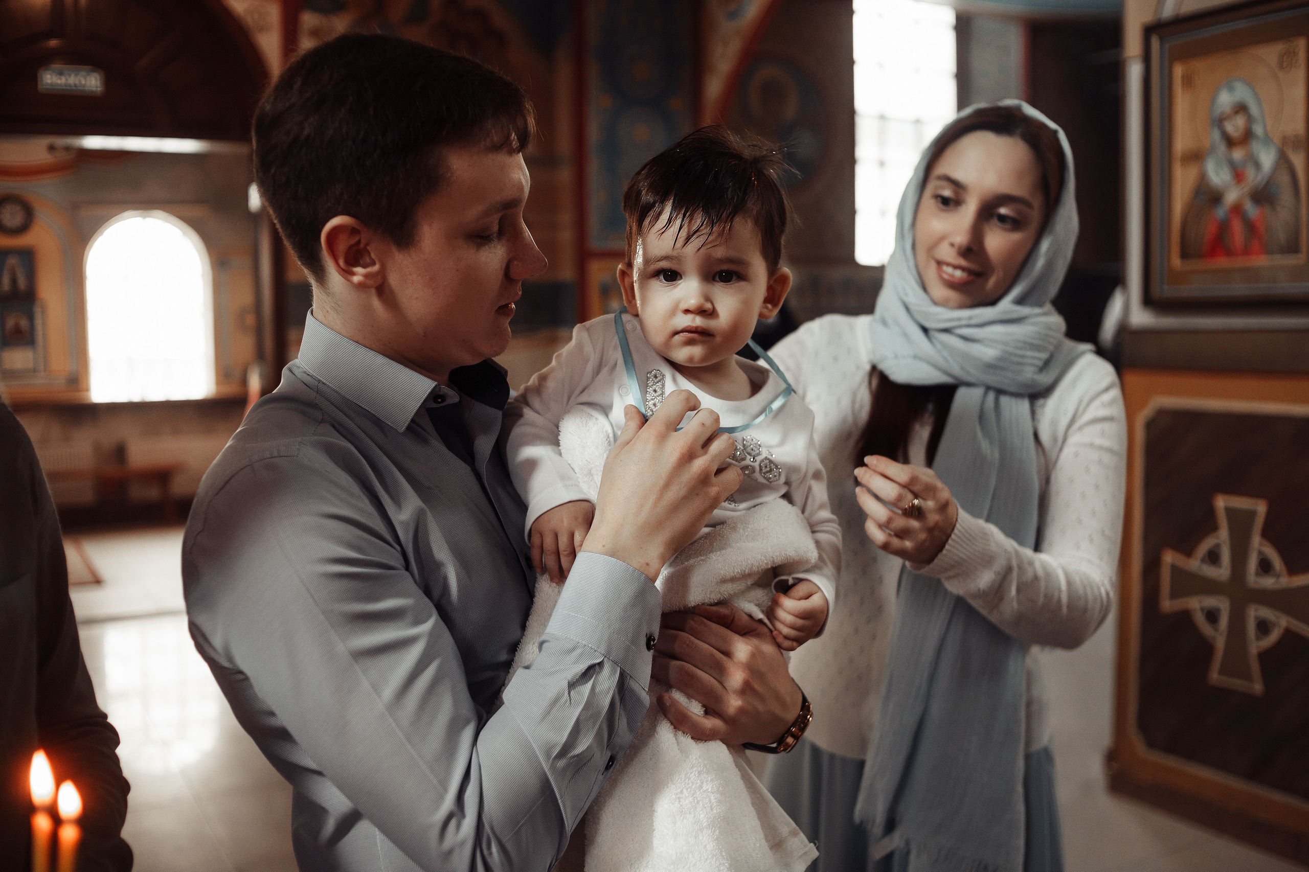 Таинство Крещения Ярослава. Семейный фотограф в Таганроге Виктория Макаренко