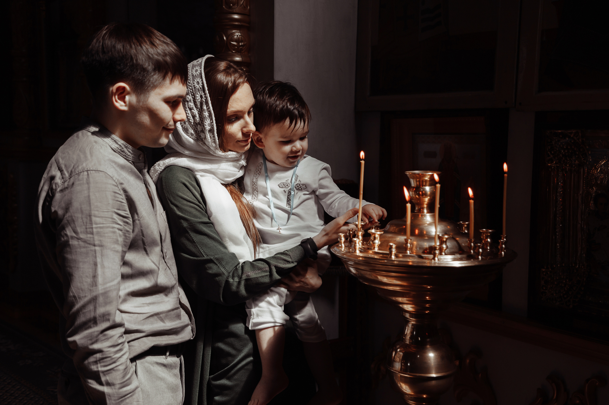Таинство Крещения Ярослава. Семейный фотограф в Таганроге Виктория Макаренко