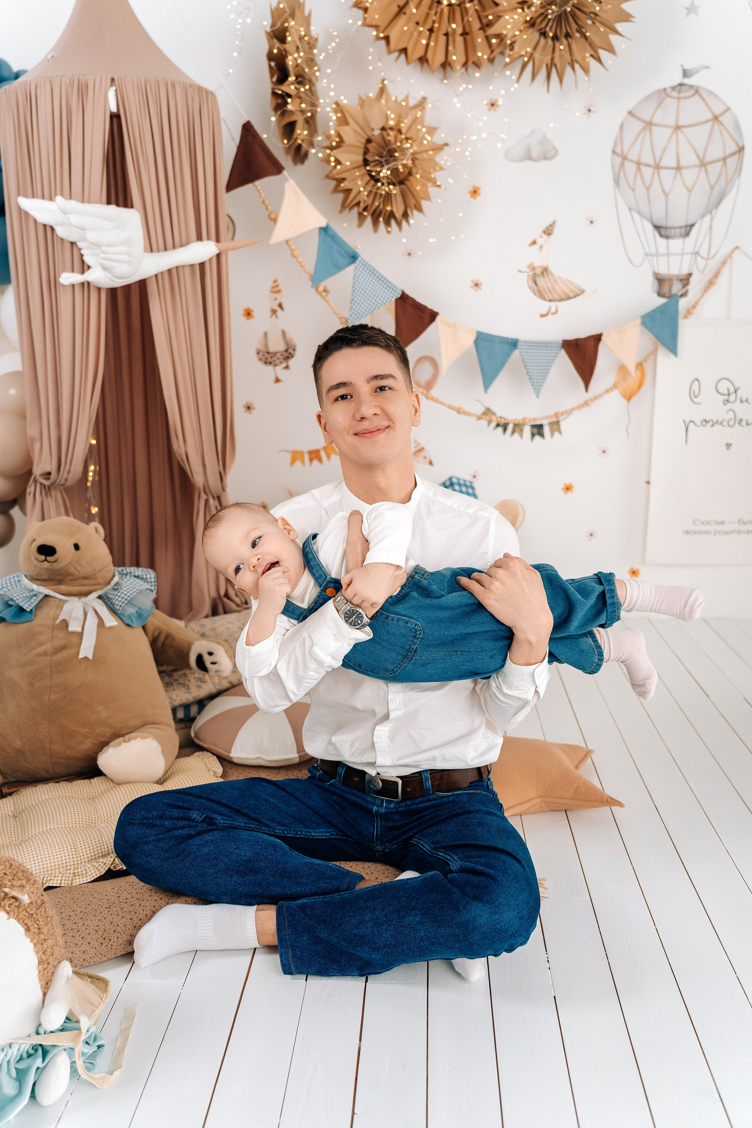 1 годик. «Лама» Детская фотостудия Уфа