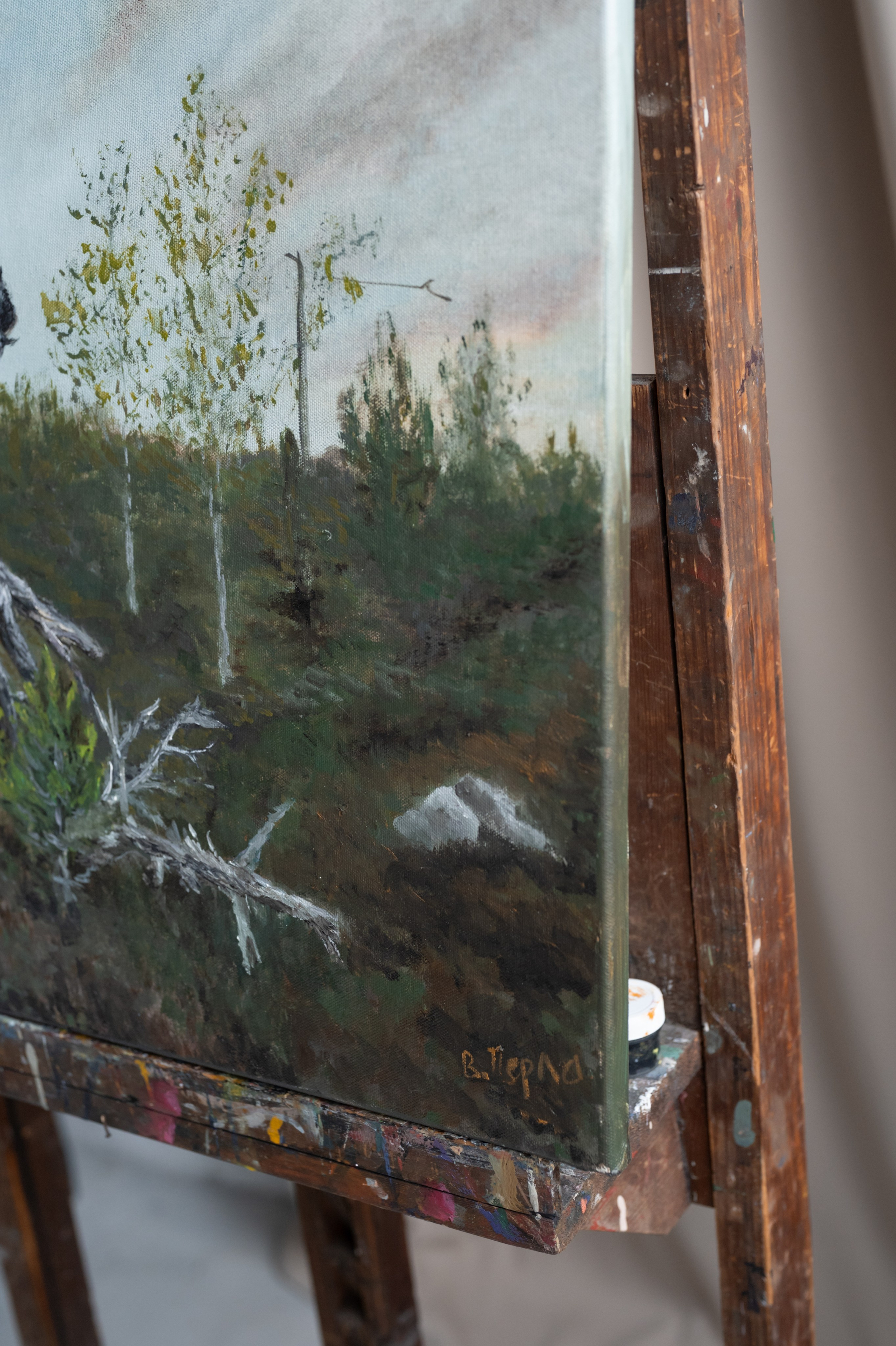 Фотосессия для художника. Фотограф Юлия Кондратьева