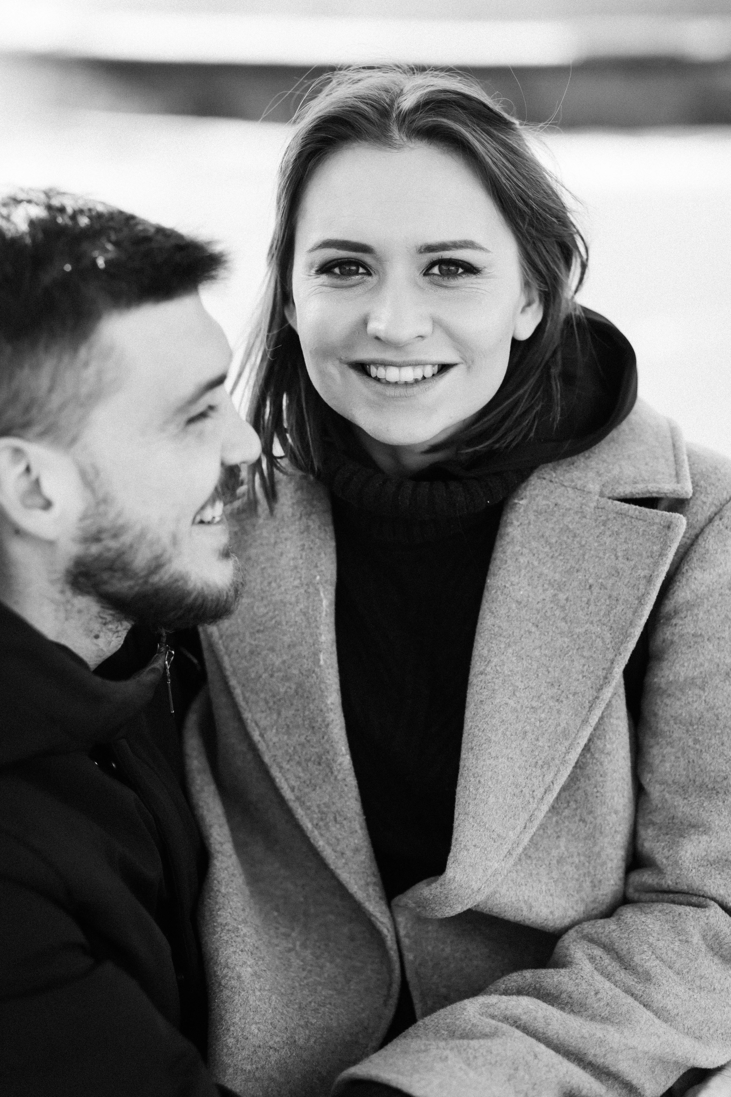 Любовь в морозный март. Фотограф Зеленоградск Красильникова Елена