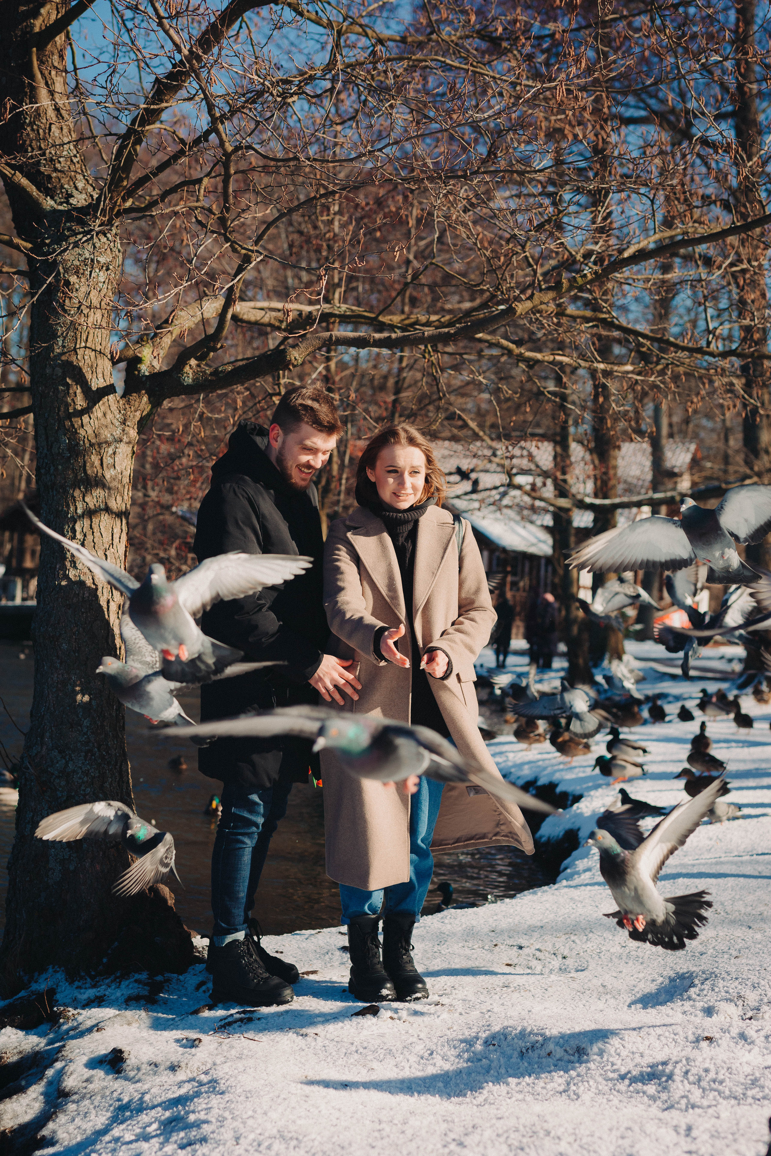 Любовь в морозный март. Фотограф Зеленоградск Красильникова Елена