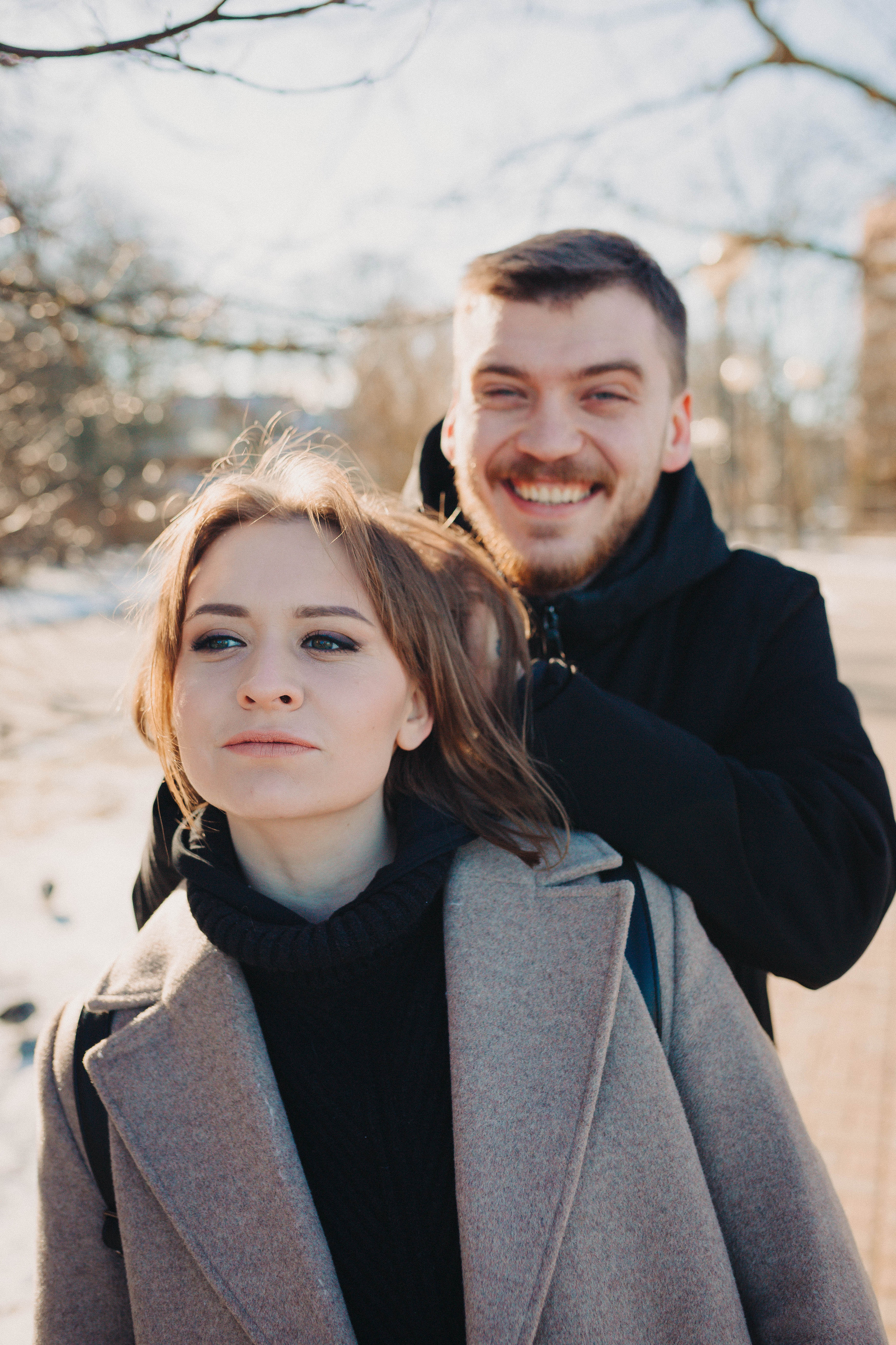 Любовь в морозный март. Фотограф Зеленоградск Красильникова Елена