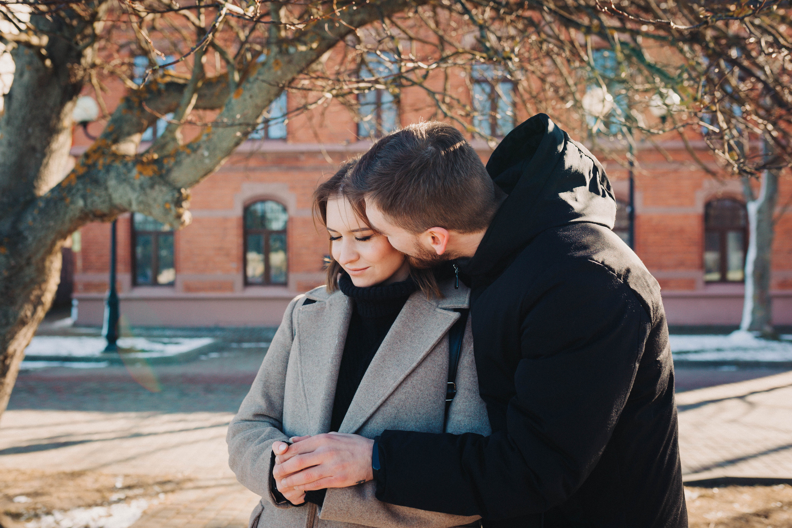 Любовь в морозный март. Фотограф Зеленоградск Красильникова Елена