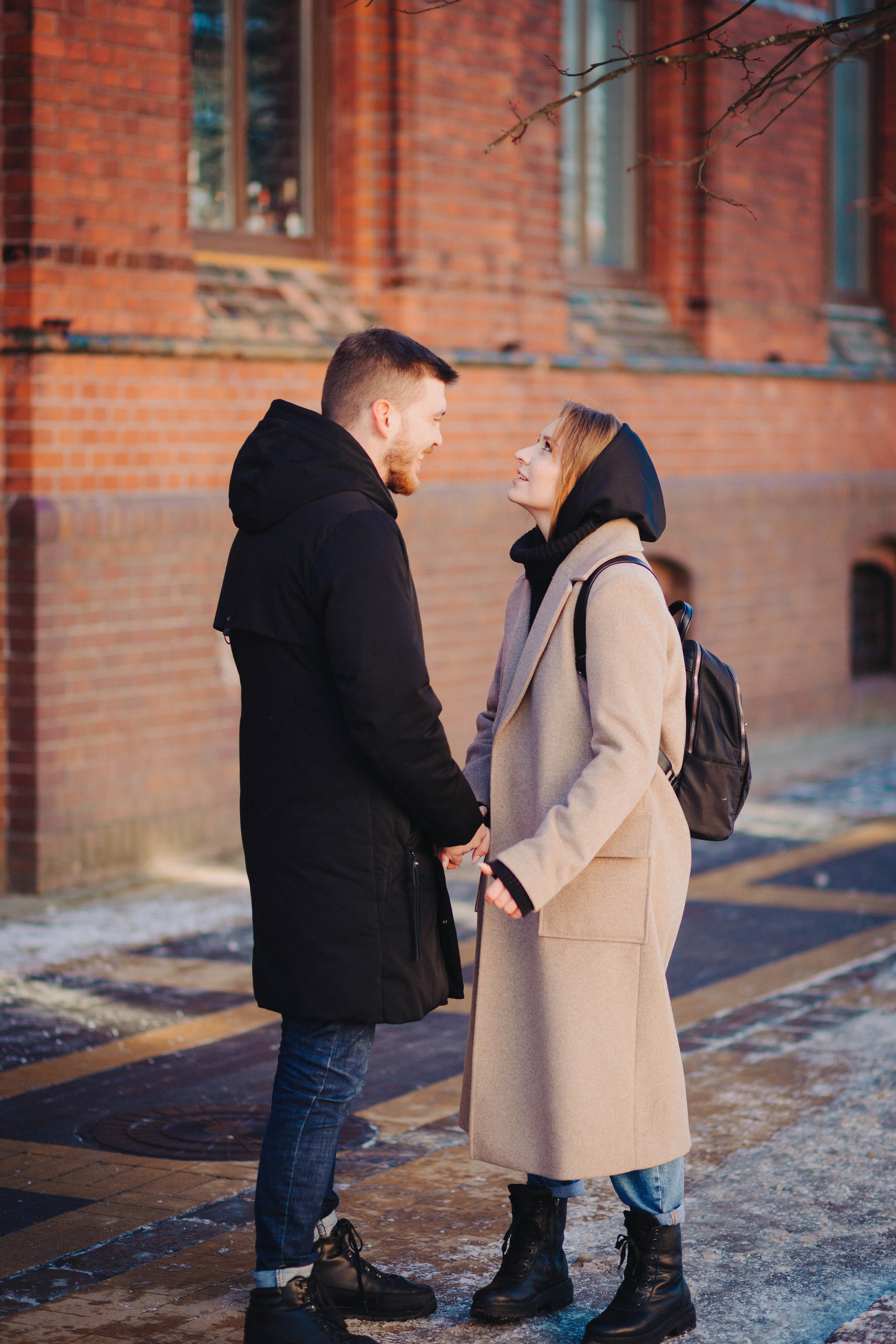 Любовь в морозный март. Фотограф Зеленоградск Красильникова Елена