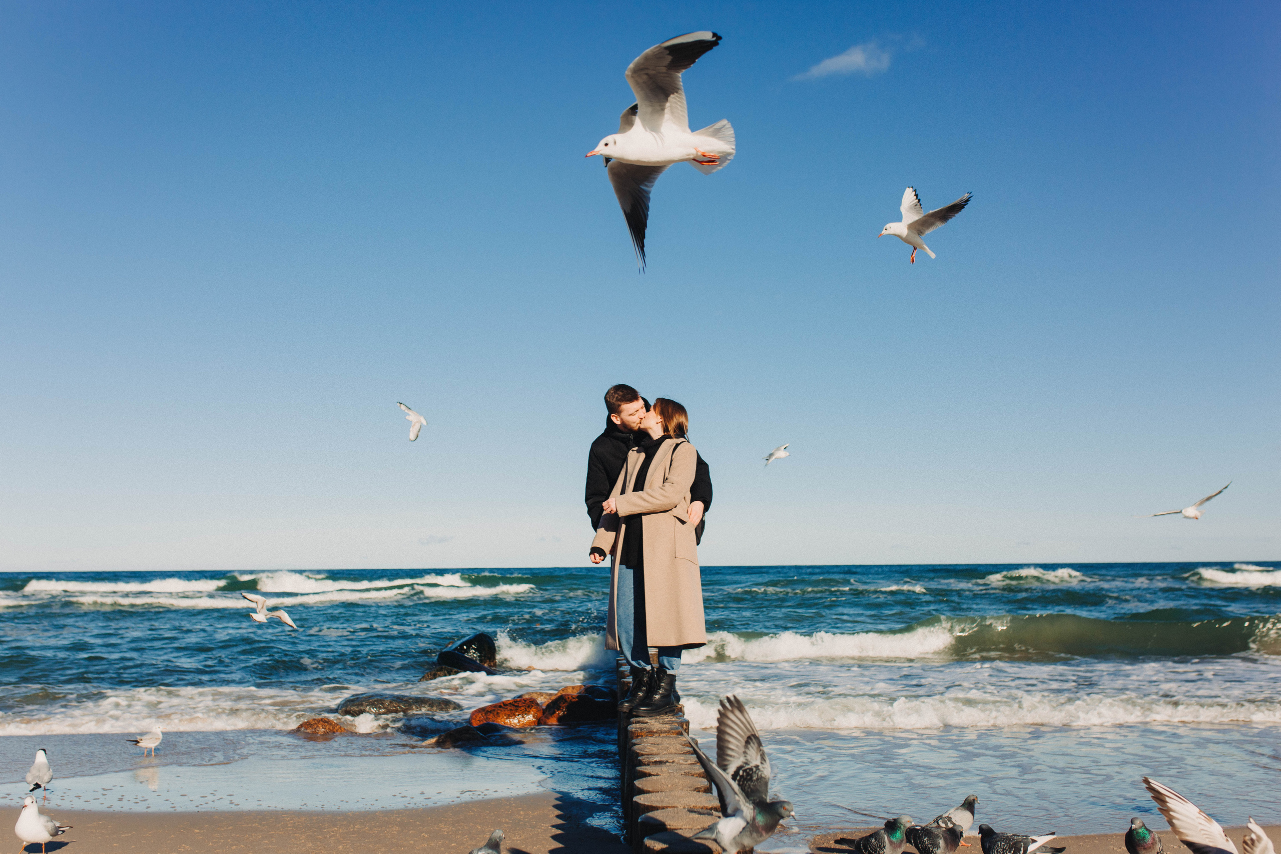 Любовь в морозный март. Фотограф Зеленоградск Красильникова Елена