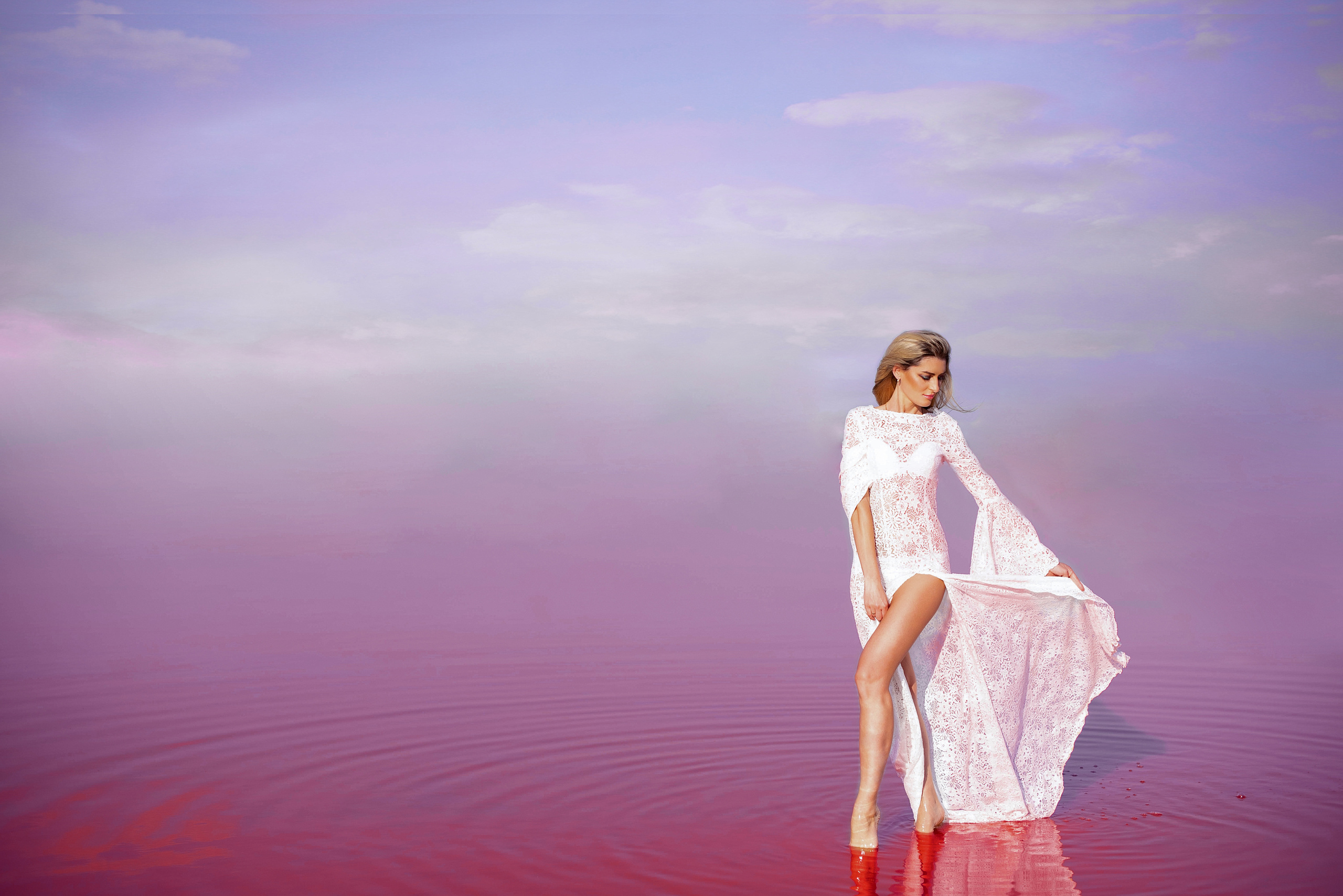 Розовые озера Крыма. Свадебный и семейный фотограф и видеограф, Крым, Москва, Санкт -Петербург