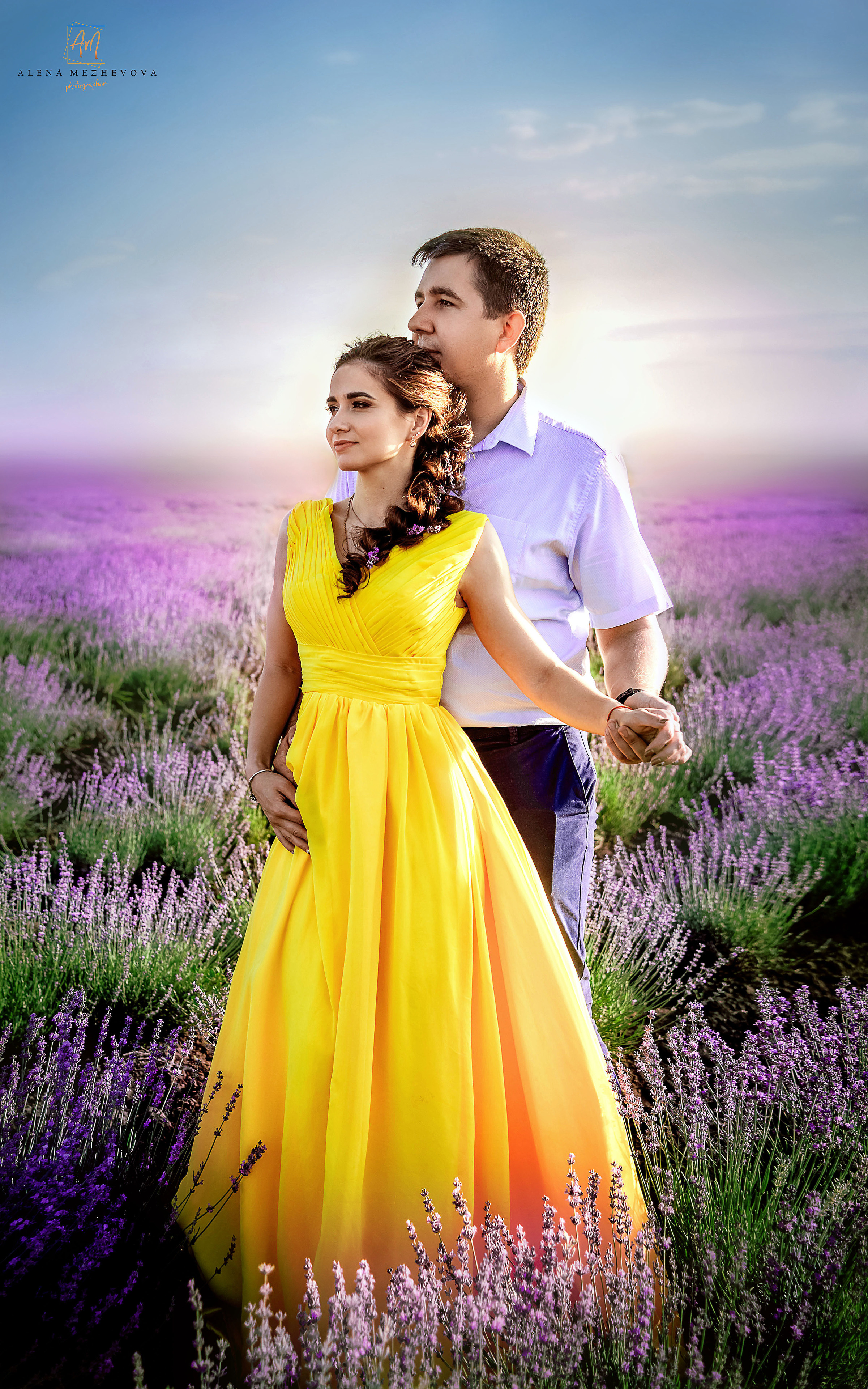 Фотосессия в лаванде. Свадебный и семейный фотограф и видеограф, Крым, Москва, Санкт -Петербург
