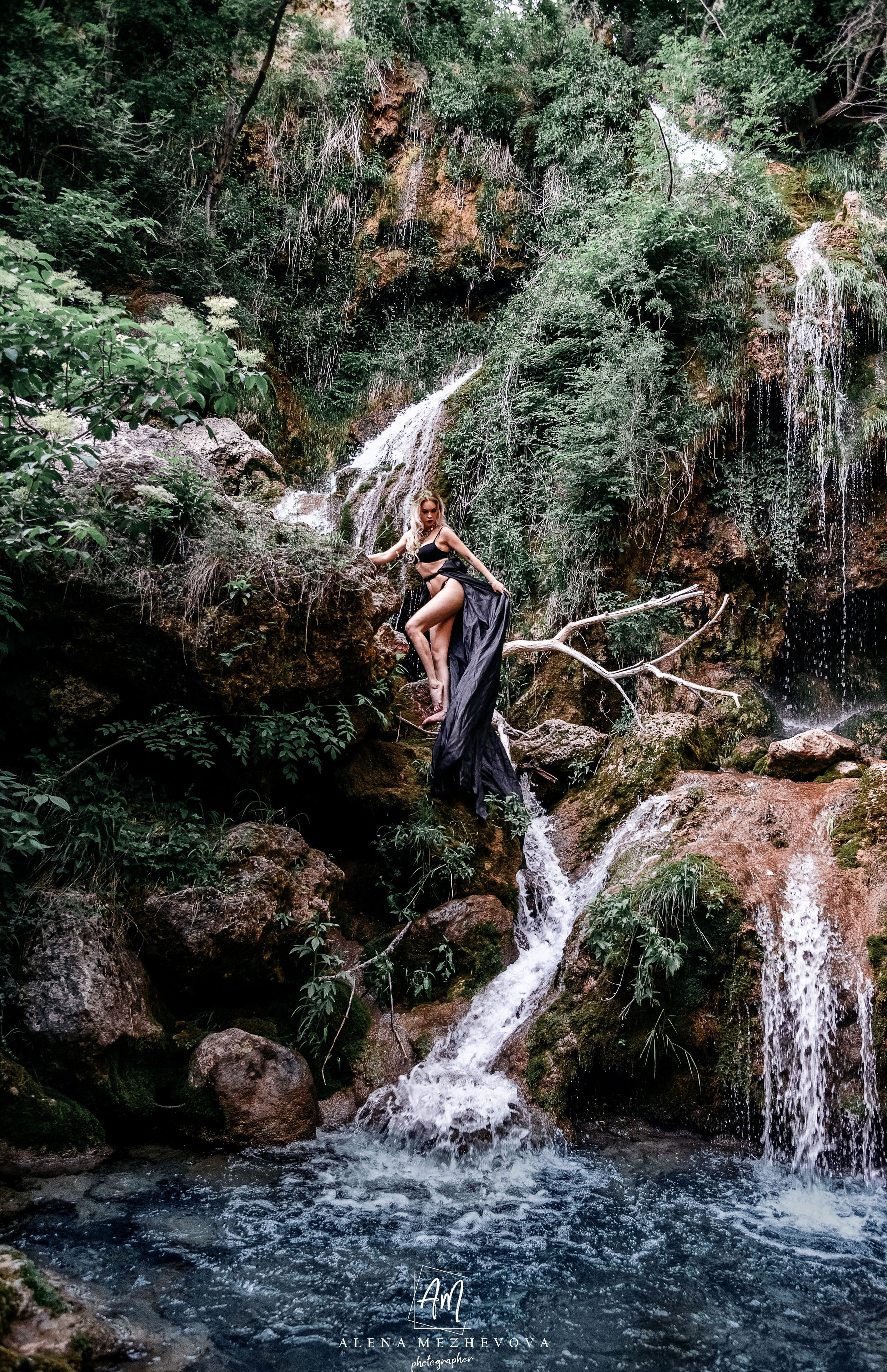 Фотосессия на водопадах. Свадебный и семейный фотограф и видеограф, Крым, Москва, Санкт -Петербург