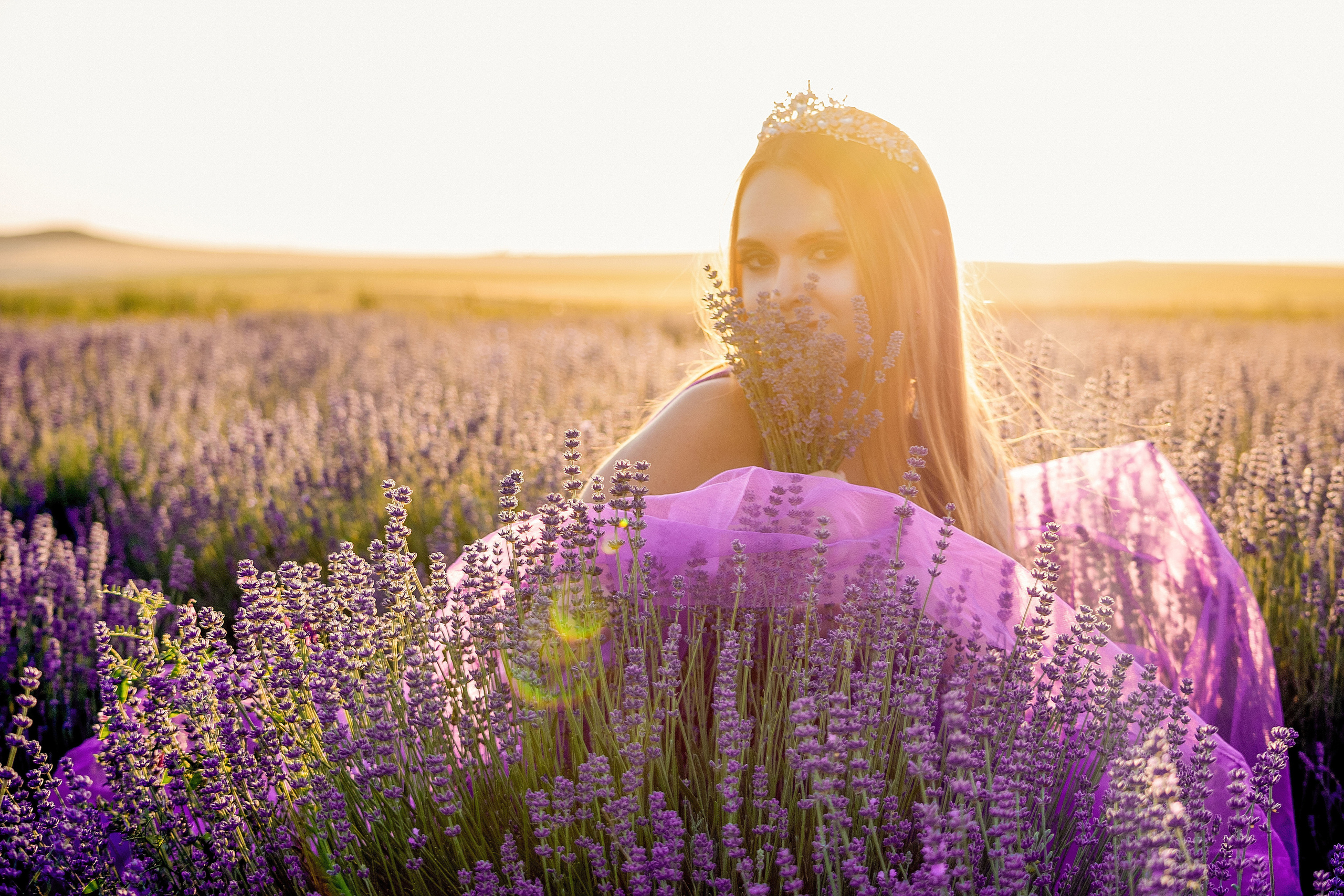 Фотосессия в лаванде. Свадебный и семейный фотограф и видеограф, Крым, Москва, Санкт -Петербург