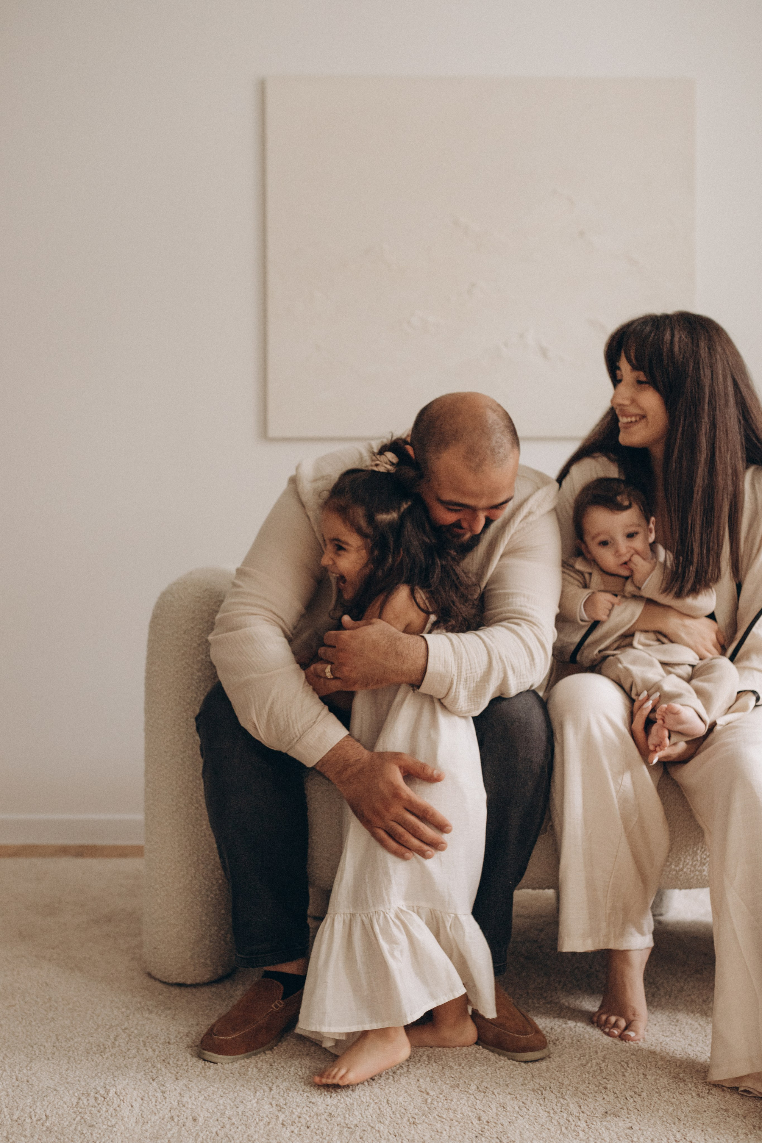 Есения 2 годика. Фотограф новорожденных в Тюмени