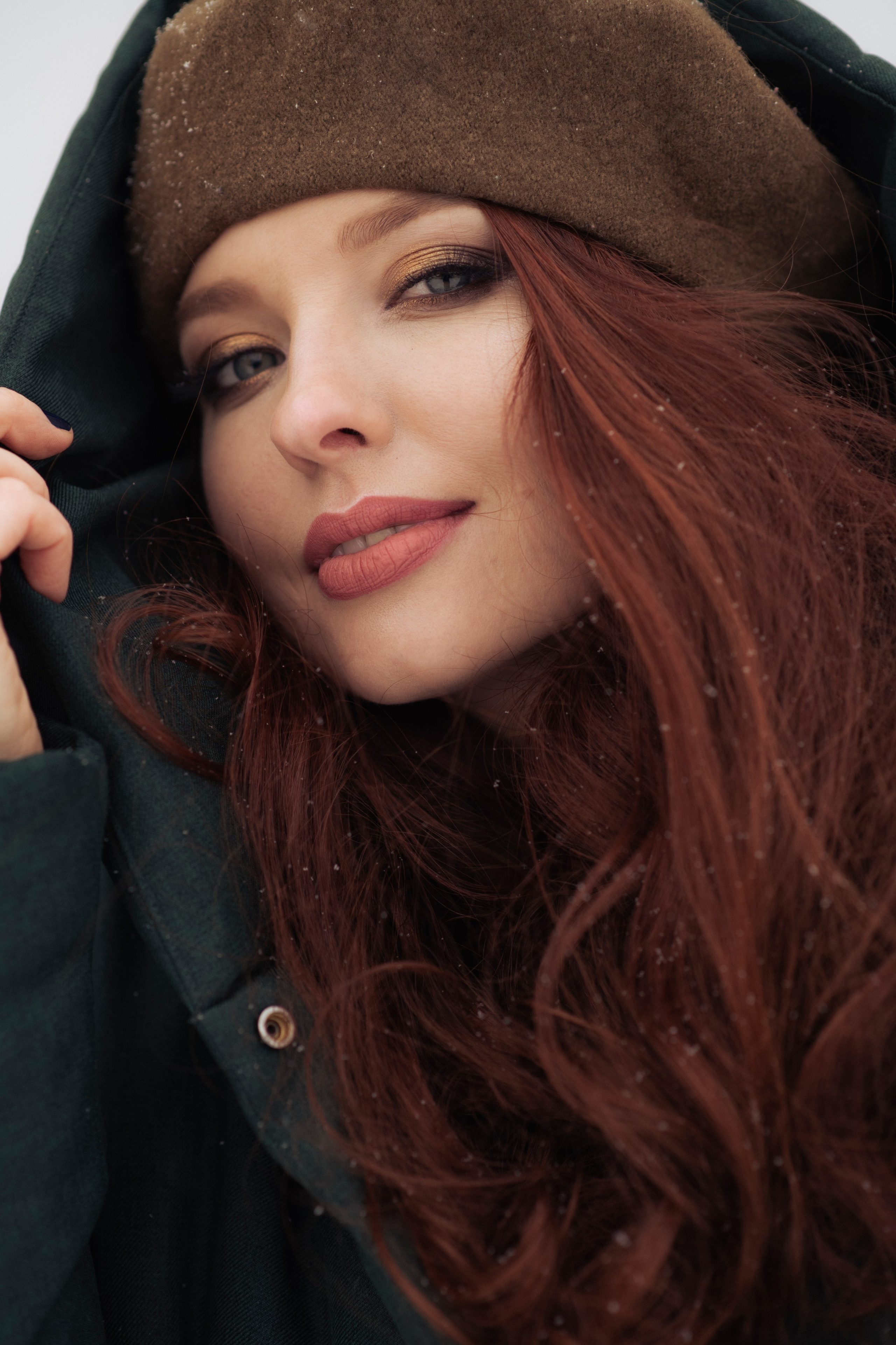 Зимняя/Новогодняя Анфиса. Портретный фотограф в Челябинске