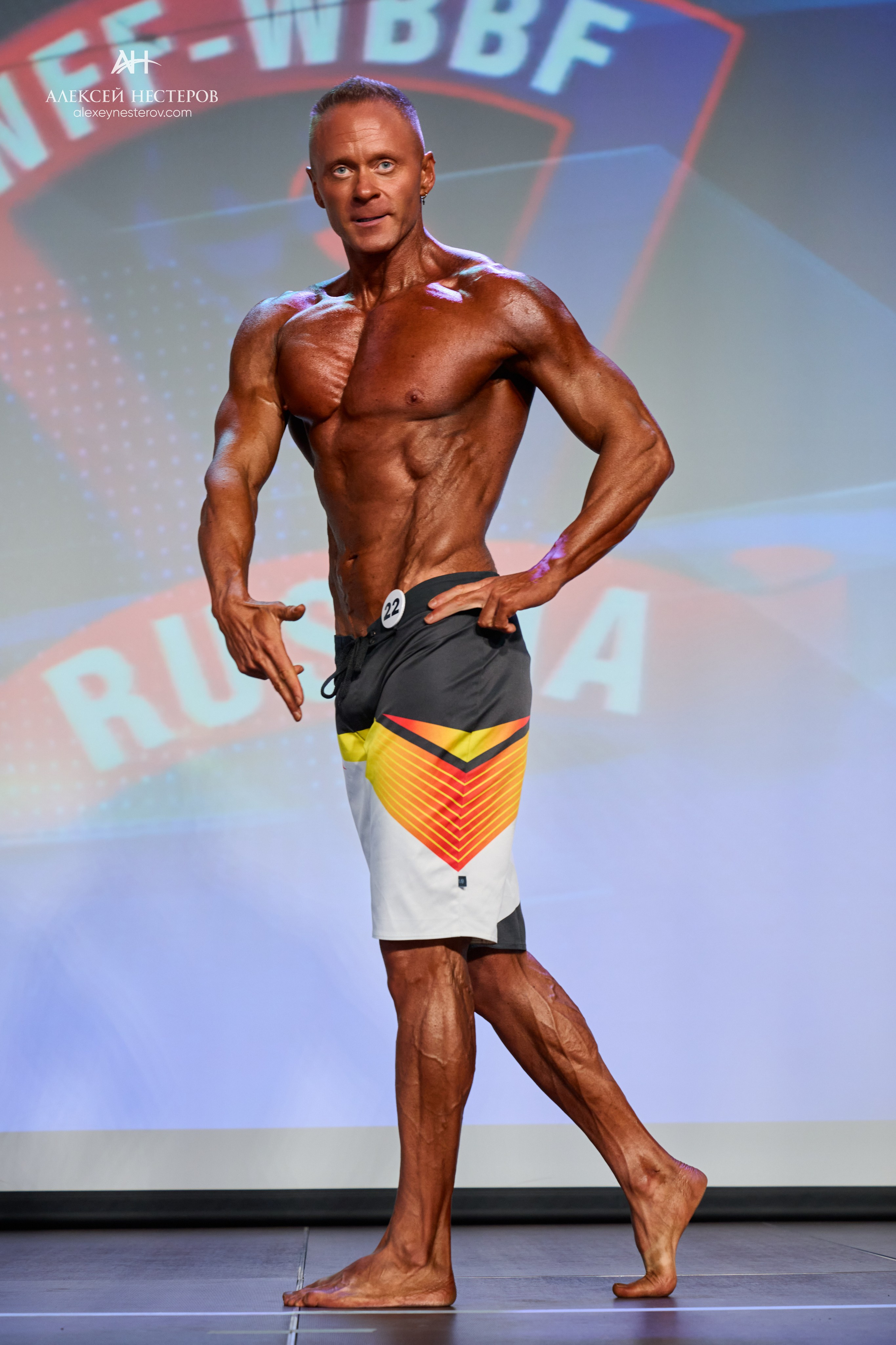 Фото с турнира «Прометей 2, WFF-WBBF Russia» 26 октября 2025. Спортивный фитнес фотограф Алексей Нестеров