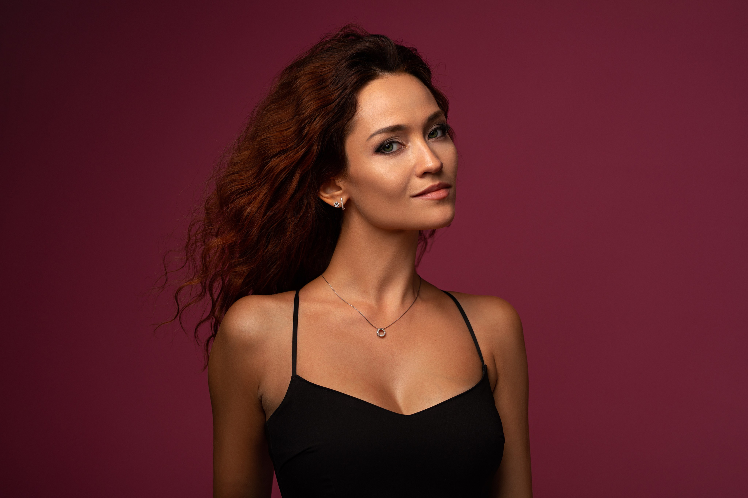 Съемка с Еленой в студии на циклораме для «себя»