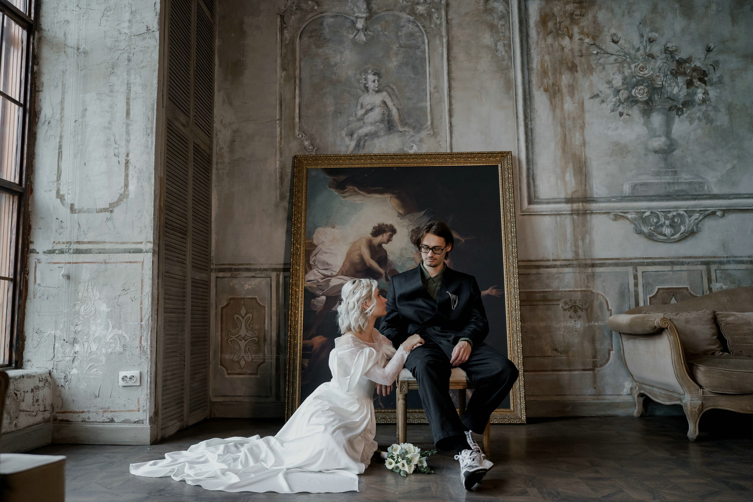 Регистрация брака в особняке Спиридонова. Свадебный и семейный фотограф в Москве Светлана Зоткина