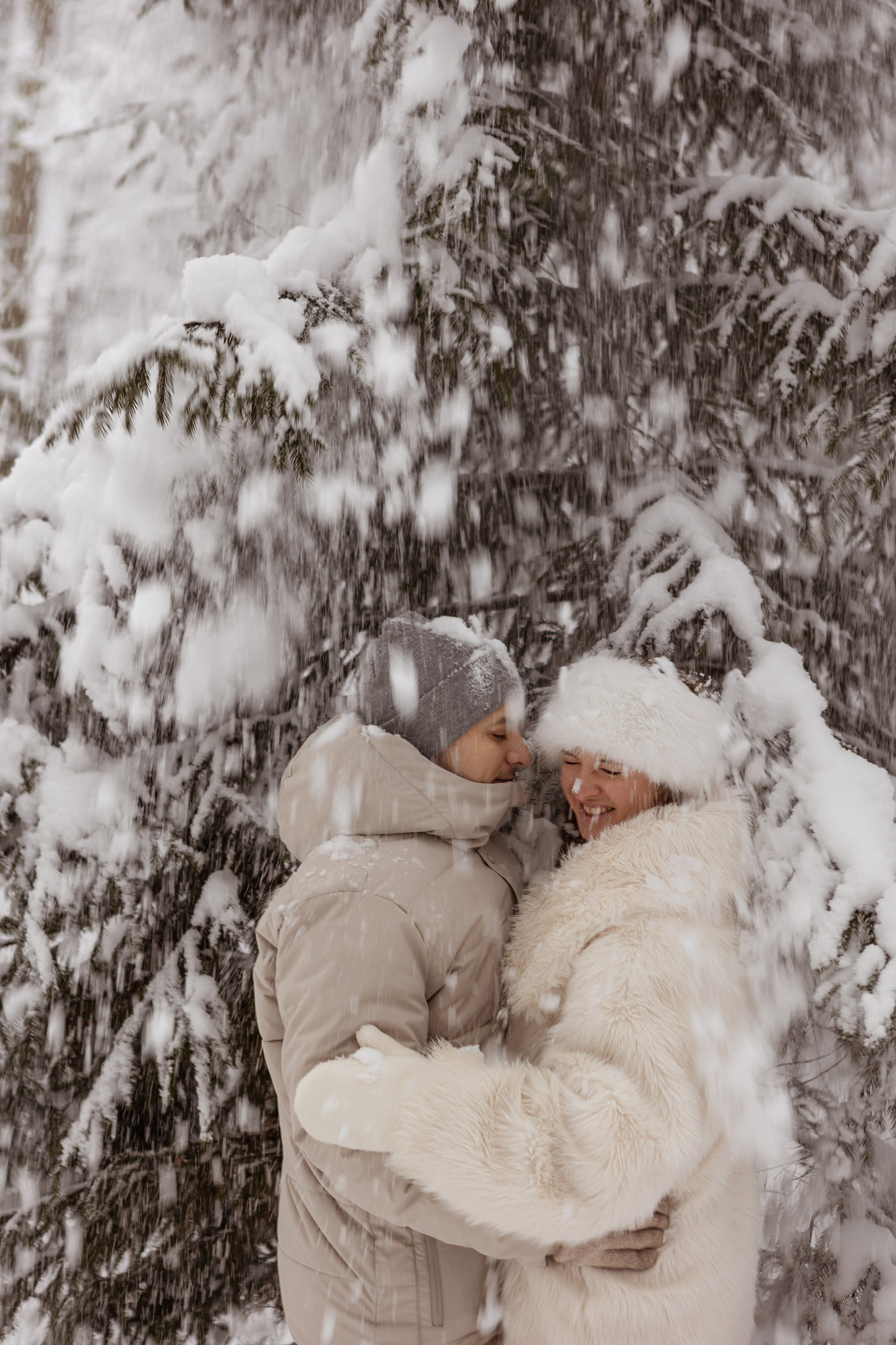 Новогодняя фотосессия с собачками в шуваловском парке. Свадебный фотограф в СПБ | Санкт-Петербурге Анастасия Рахимгулова