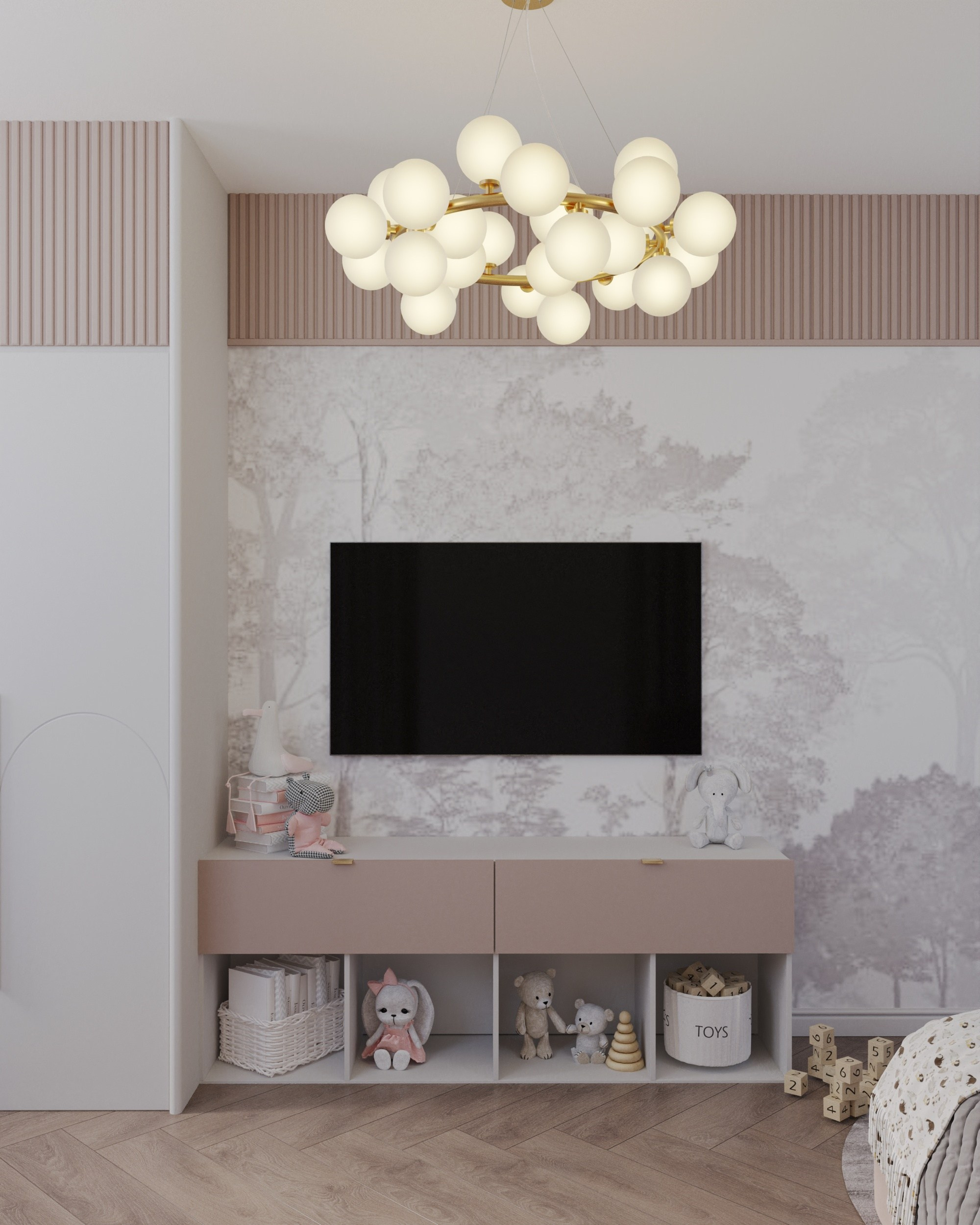 Дизайн-проект ЖК Любимово 7. Дизайн интерьеров, 3D визуализации